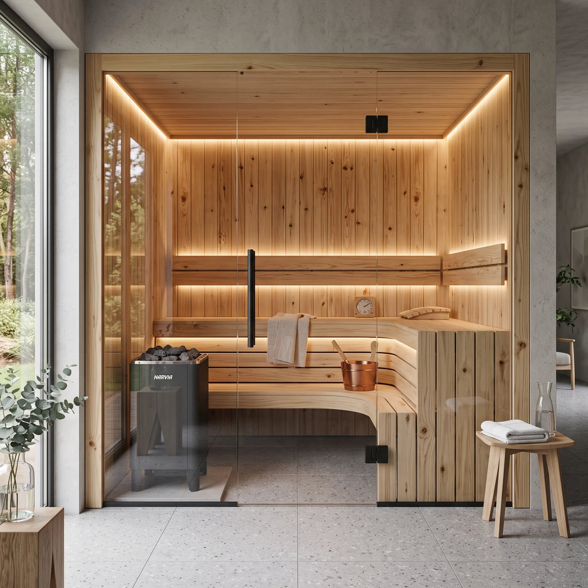 Indoor Traditional Saunas