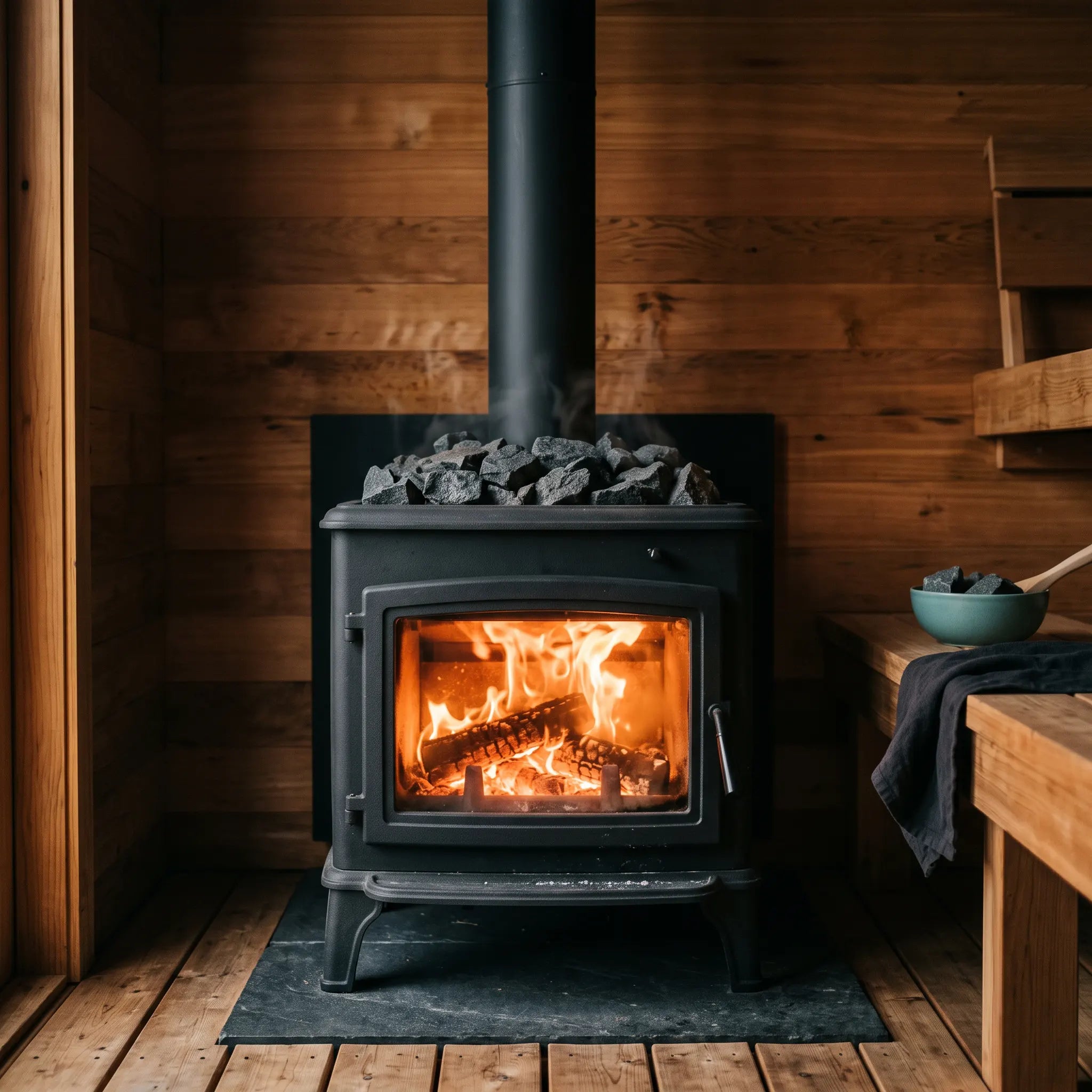 Wood-Burning Sauna Stoves