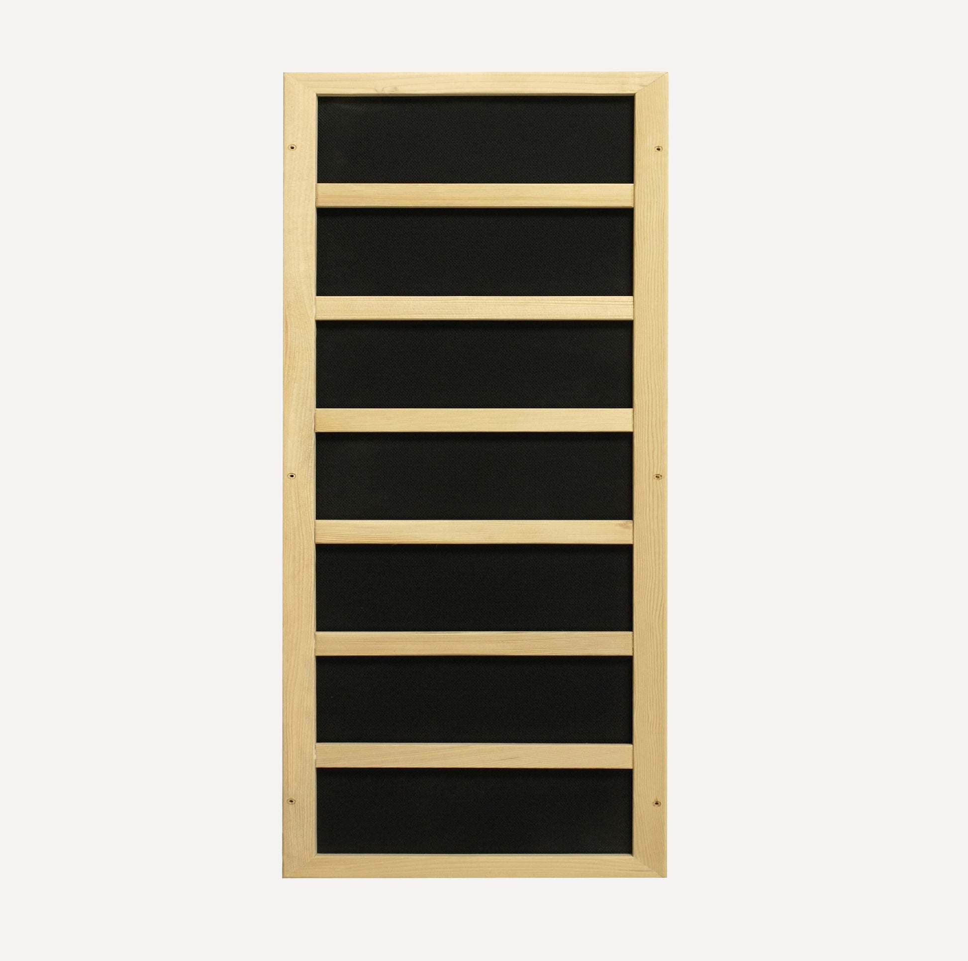 300 watt carbon far infrared heating panel used in the Golden Designs Dynamic Serena sauna