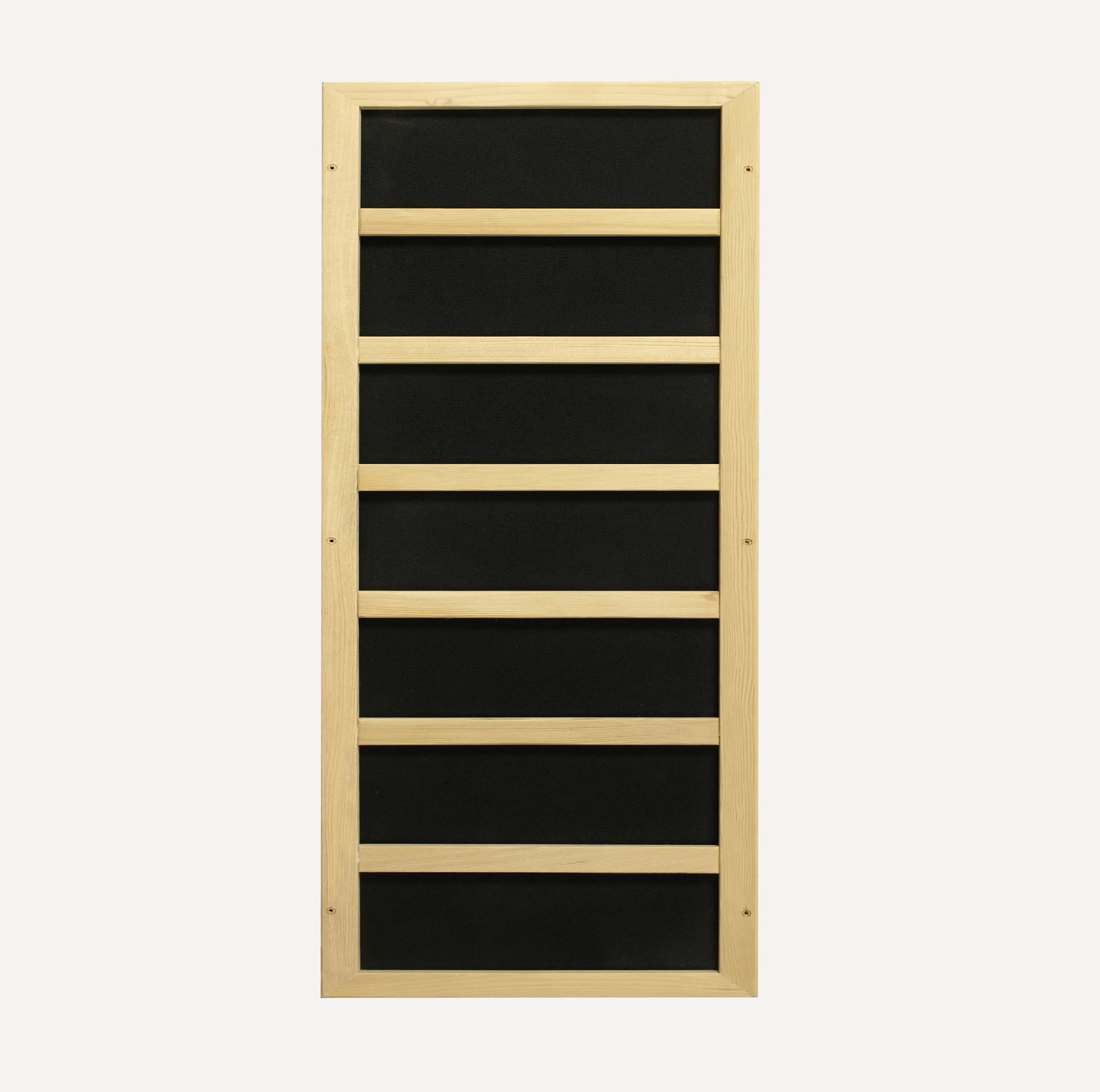 300 watt carbon far infrared heating panel used in the Golden Designs Dynamic Santiago sauna