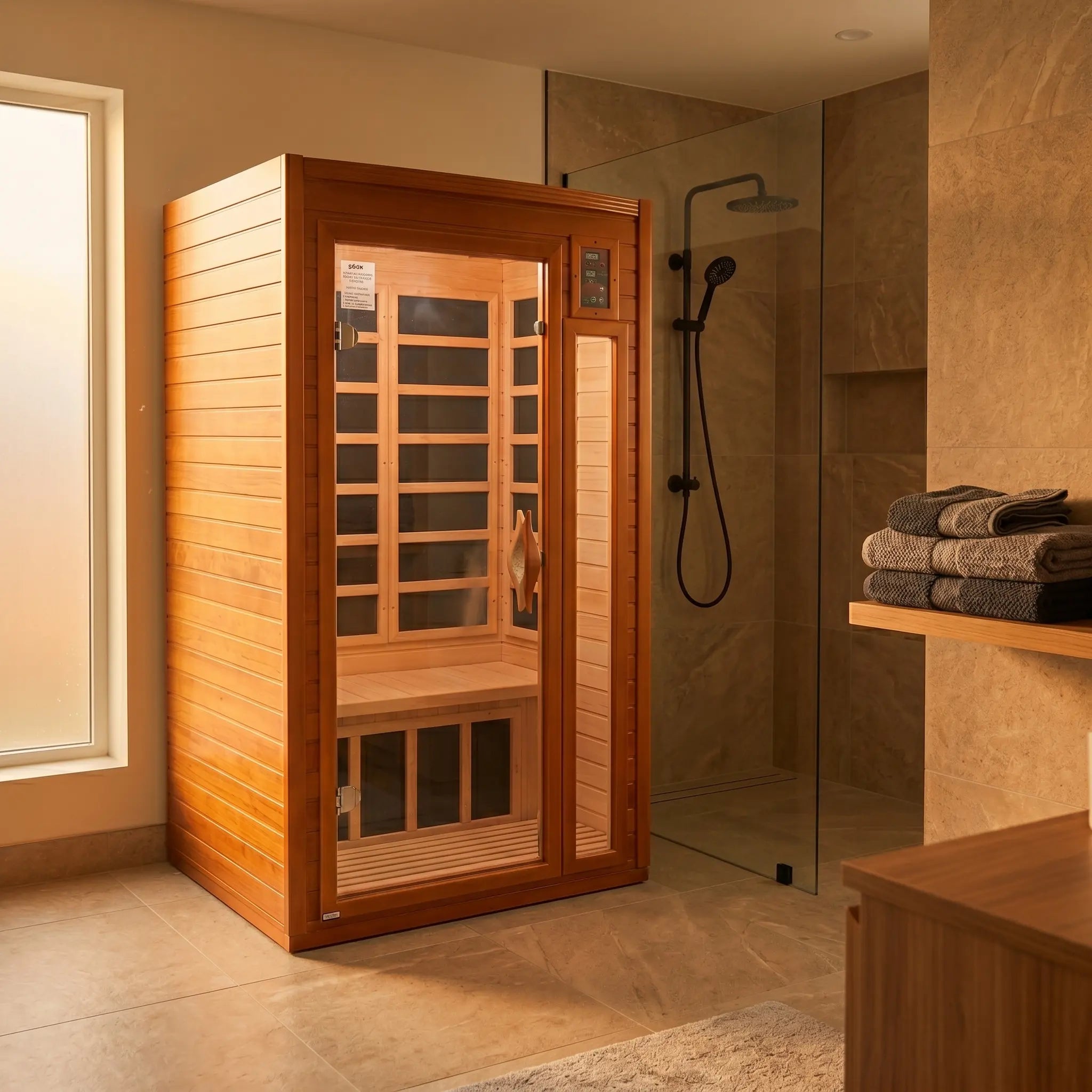 Dynamic Barcelona 1-2 Person Low EMF Far Infrared Sauna