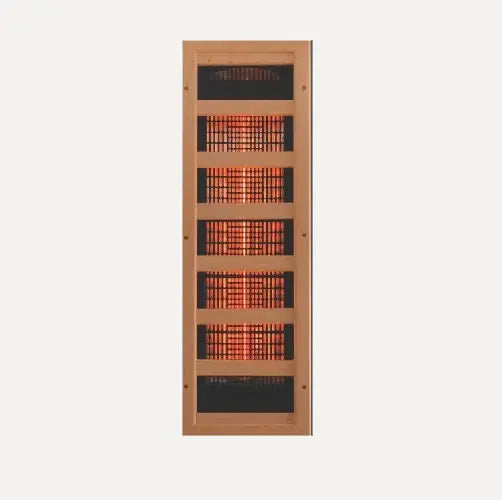 Maxxus 3 Person Corner Full Spectrum Near Zero EMF Far Infrared Sauna (Red Cedar)