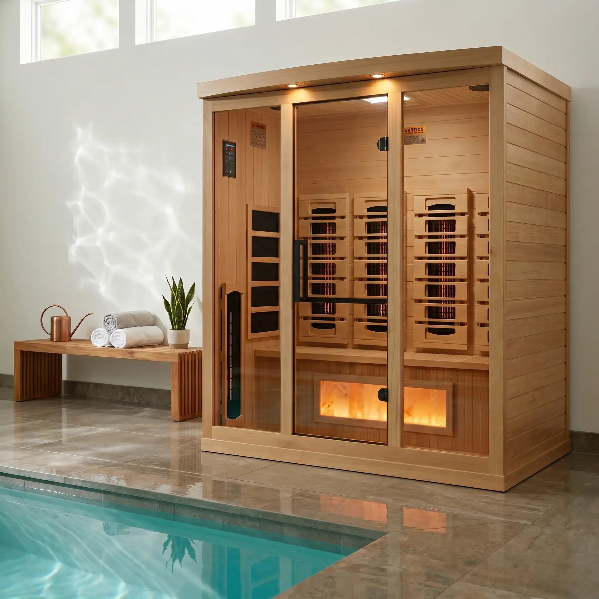 Golden Designs Reserve 4-Person Full Spectrum Sauna