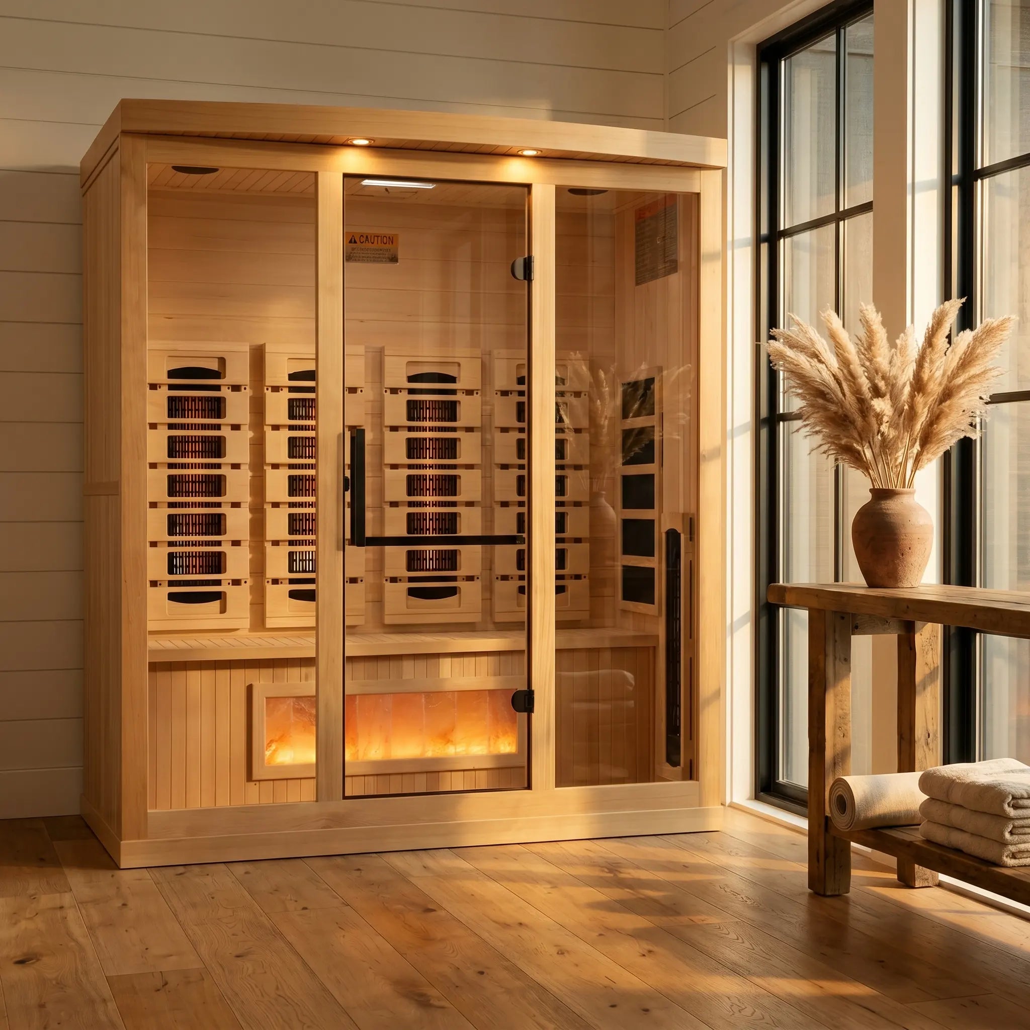 Golden Designs Reserve 4-Person Full Spectrum Sauna