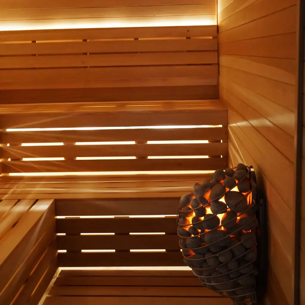 Carbon Smart 7' x 7' x 8' Indoor Sauna Room