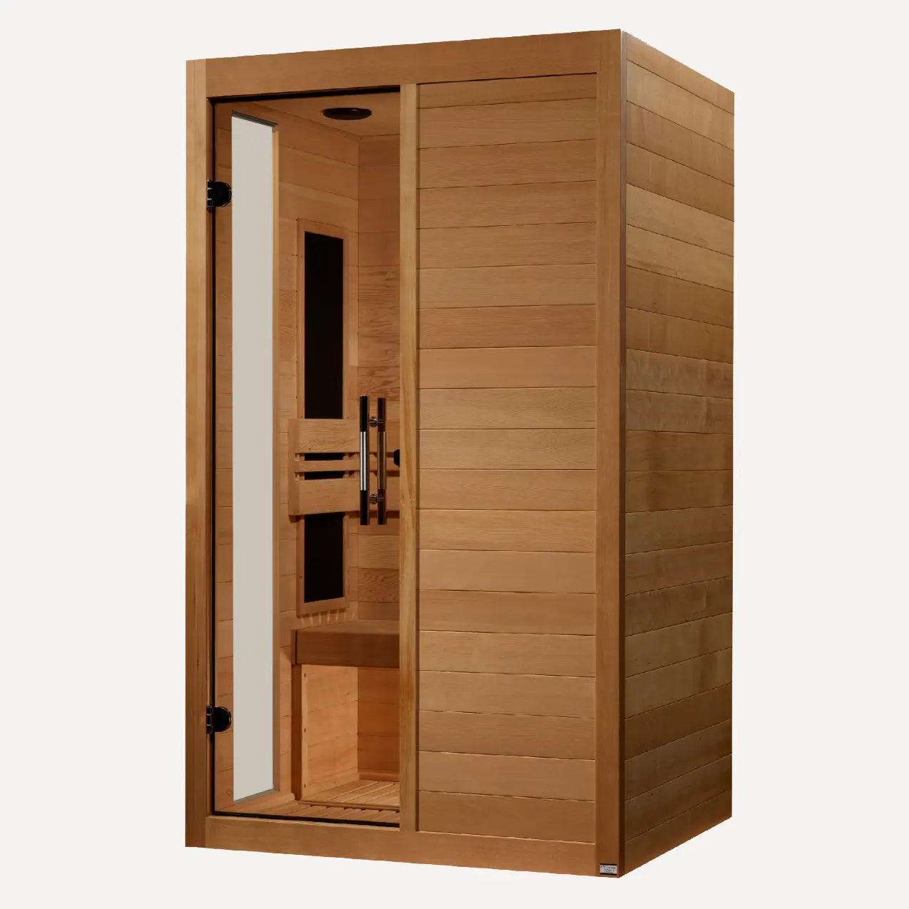 Golden Designs Dynamic Veneto 1-2 person low EMF far infrared sauna, view 4