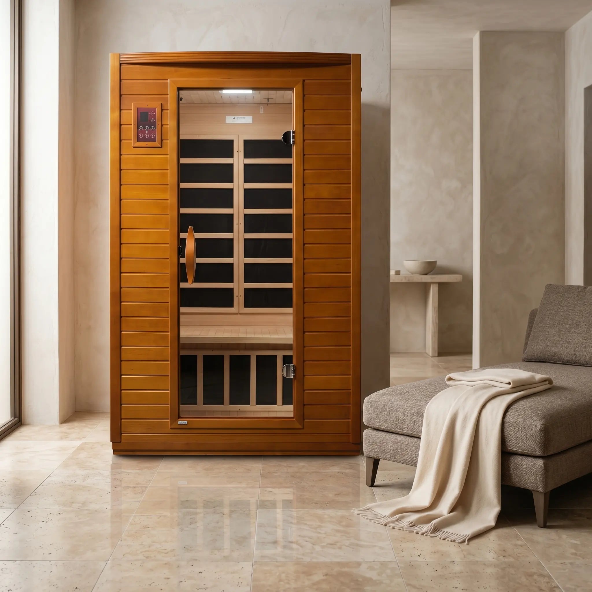 Dynamic Versailles Elite 2 Person Ultra Low EMF Far Infrared Sauna