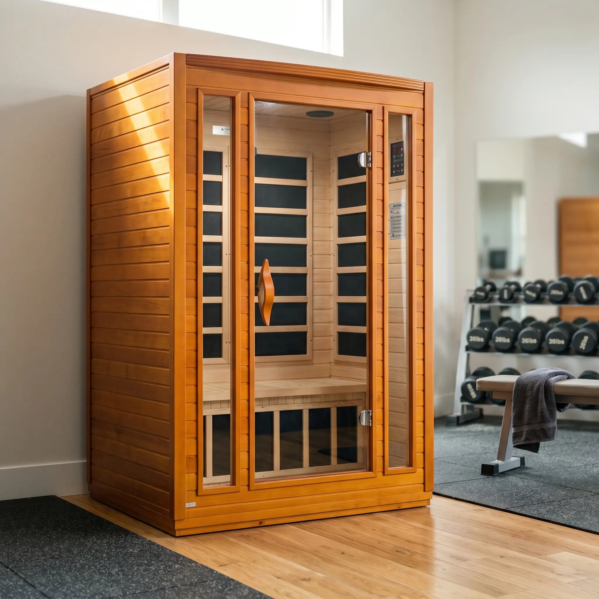 Dynamic San Marino 2-Person Low EMF Far Infrared Sauna