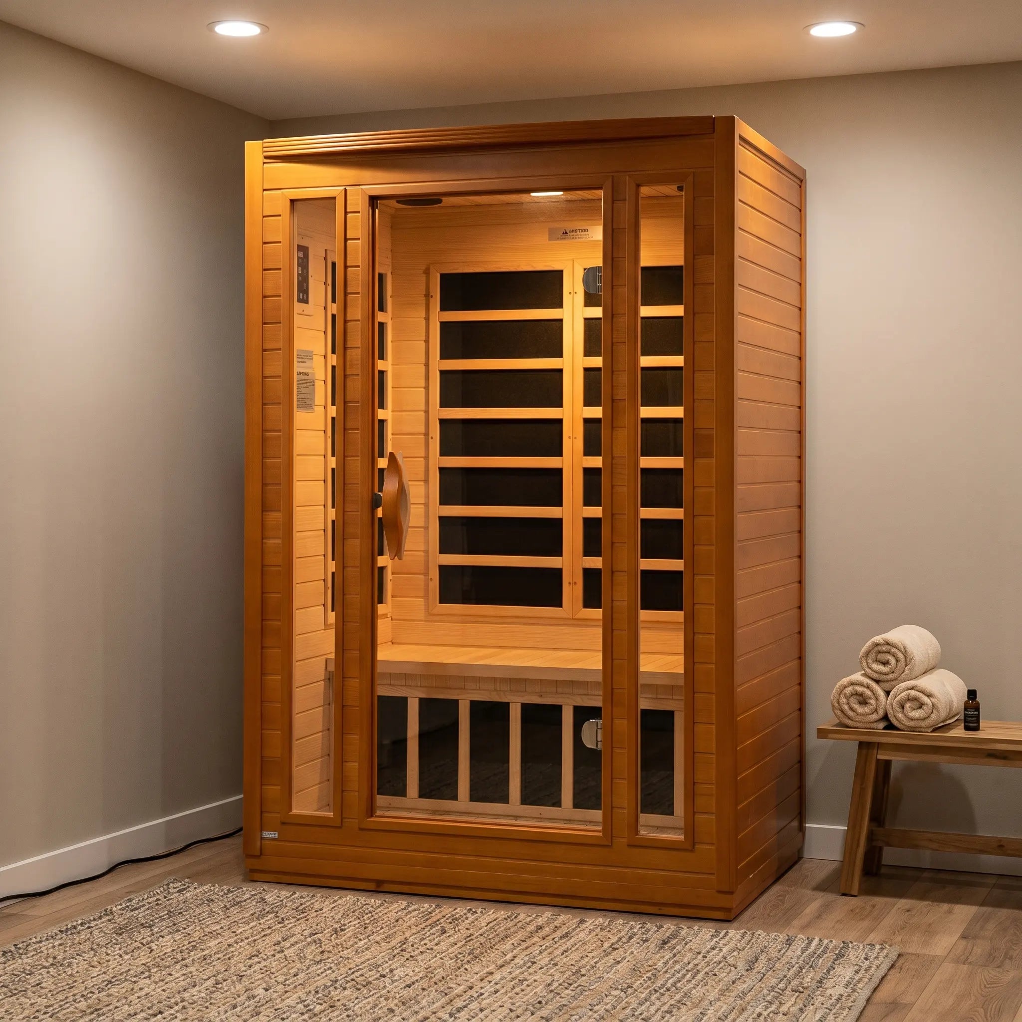 Dynamic San Marino 2-Person Low EMF Far Infrared Sauna