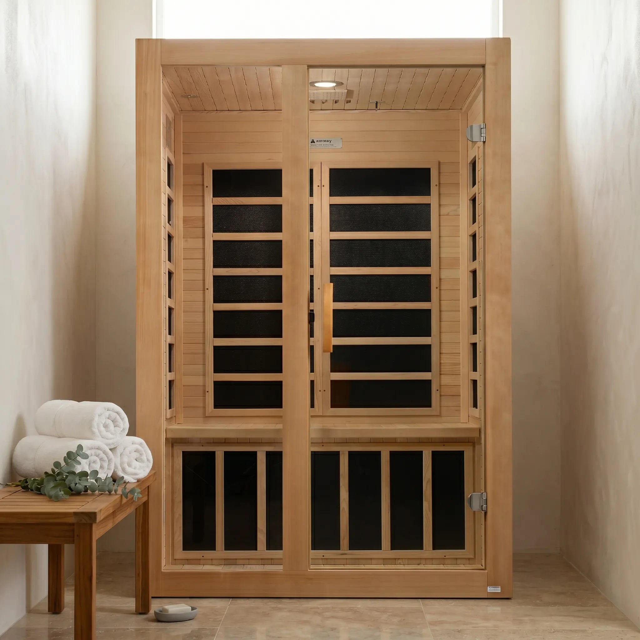 Dynamic Santiago 2-Person Low EMF Far Infrared Sauna