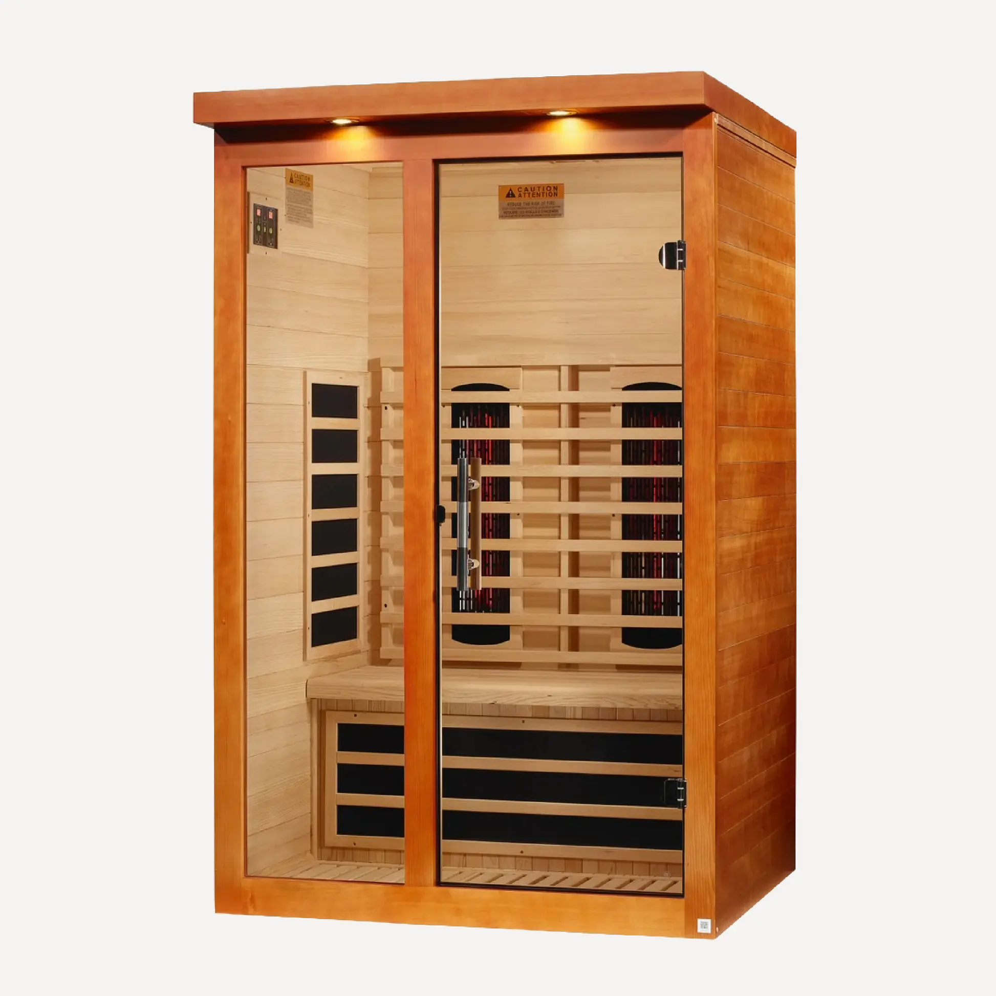 Dynamic Llumeneres 2 Person Full Spectrum Near Zero EMF Far Infrared Sauna