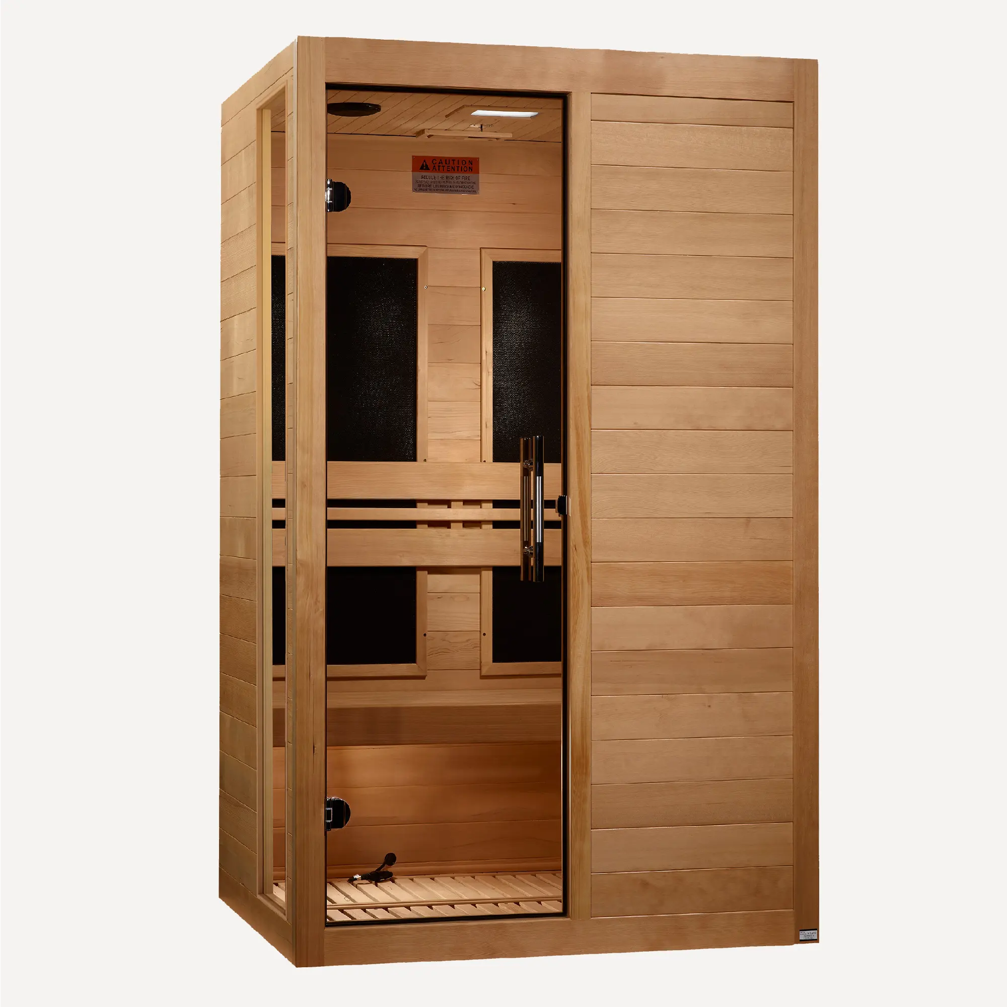 Dynamic Lucca 2-Person Low EMF Far Infrared Sauna