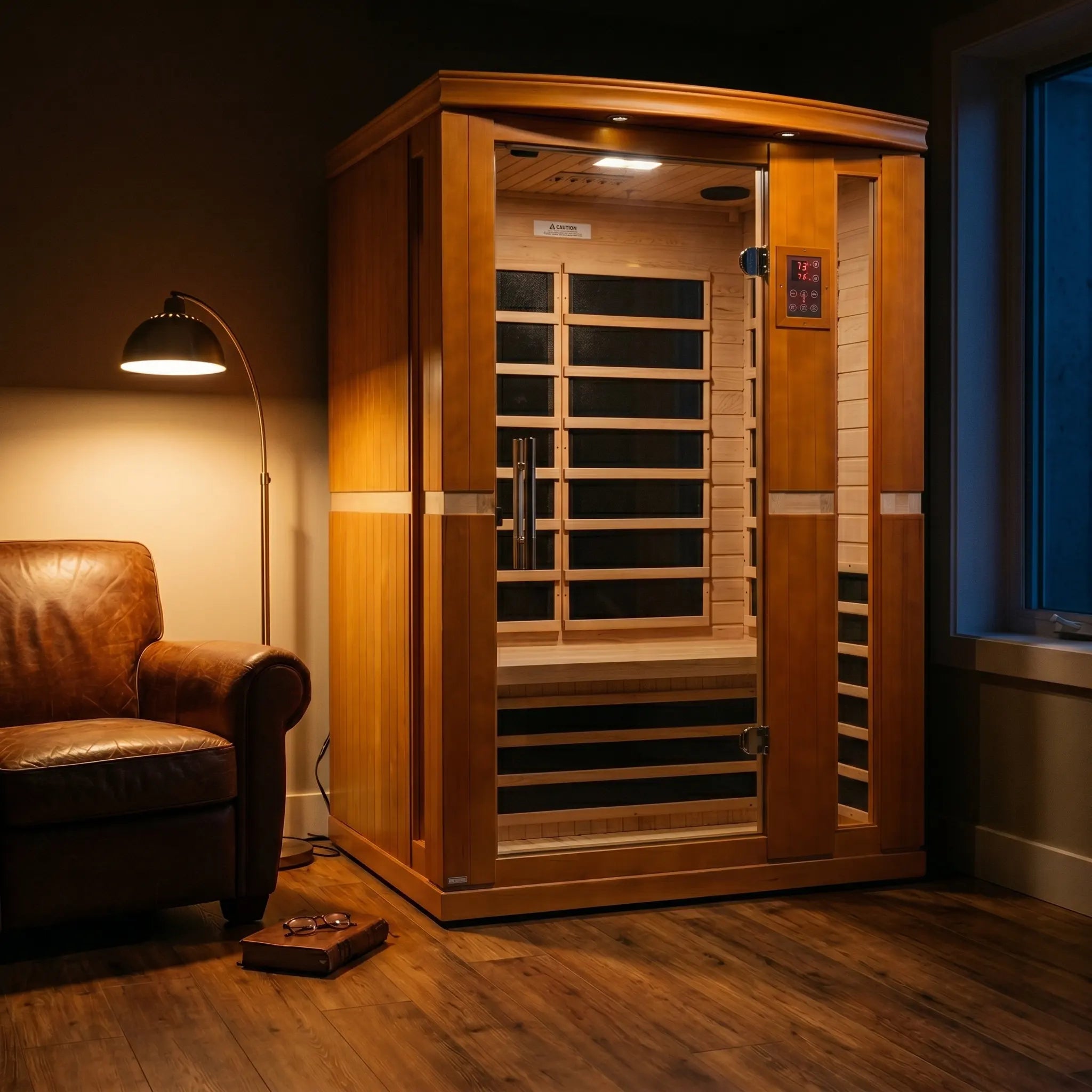 Dynamic Vittoria 2-Person Low EMF Far Infrared Sauna