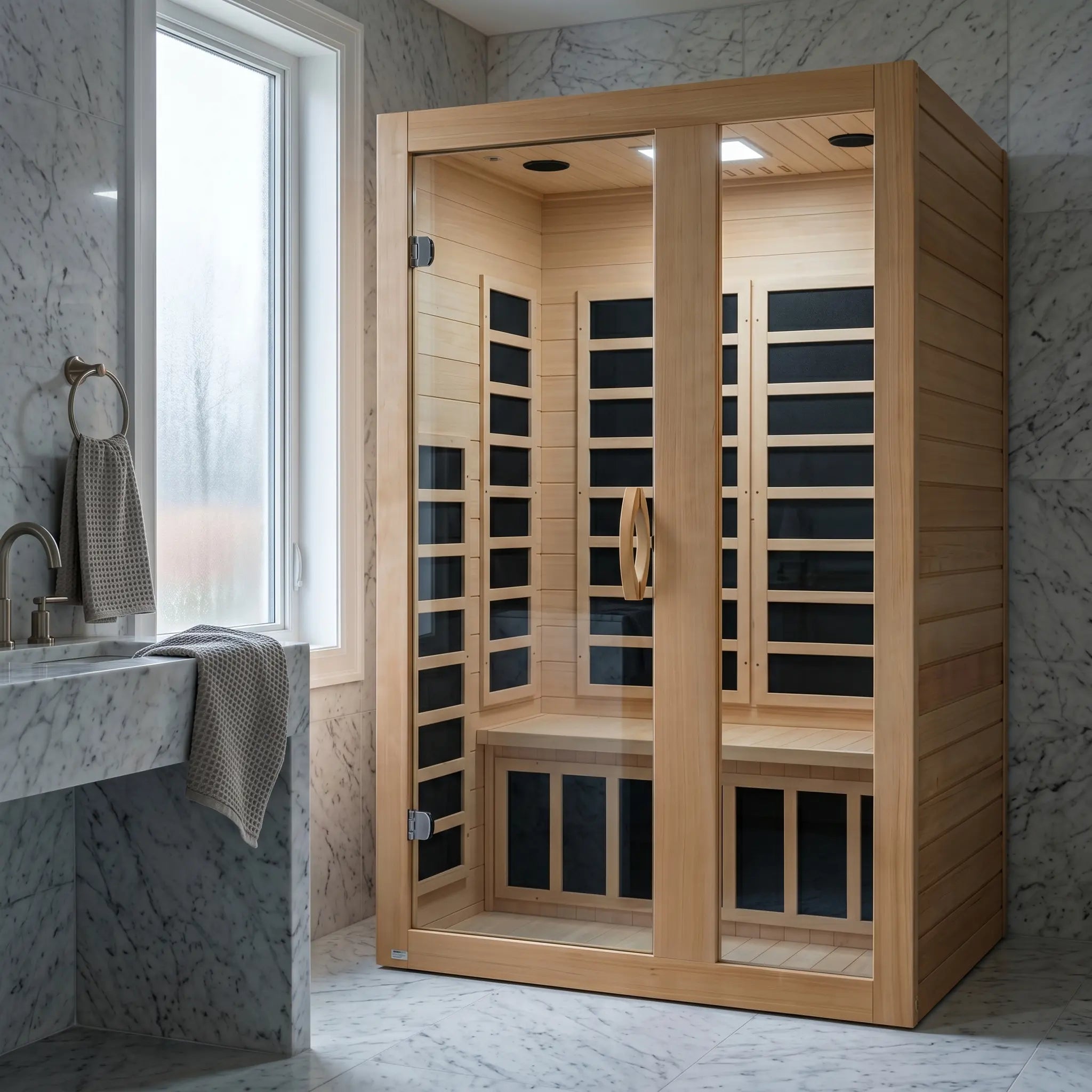 Dynamic Serena Elite 2 Person Ultra Low EMF Far Infrared Sauna