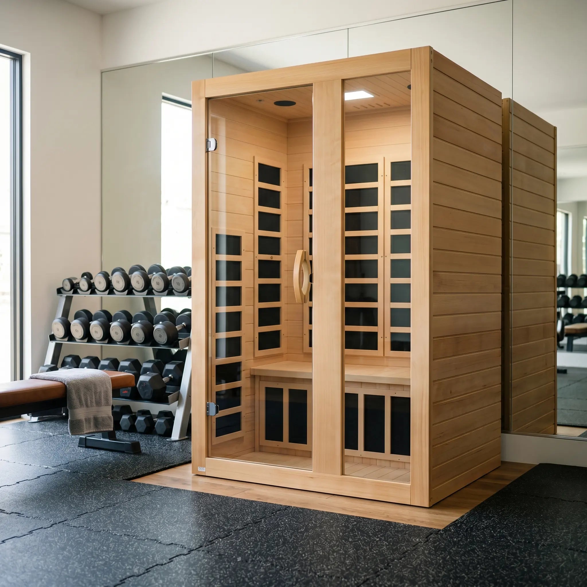 Dynamic Serena Elite 2 Person Ultra Low EMF Far Infrared Sauna