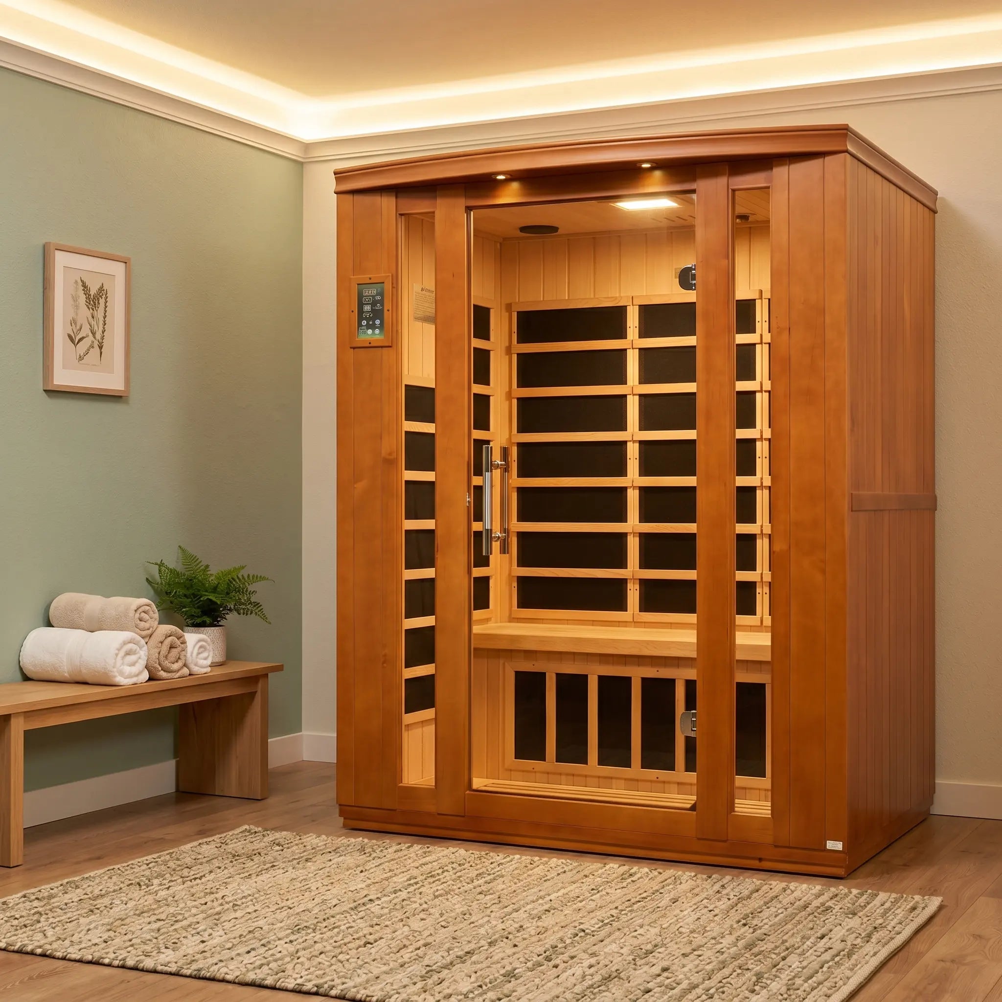 Dynamic Bellagio 3-Person Low EMF Far Infrared Sauna