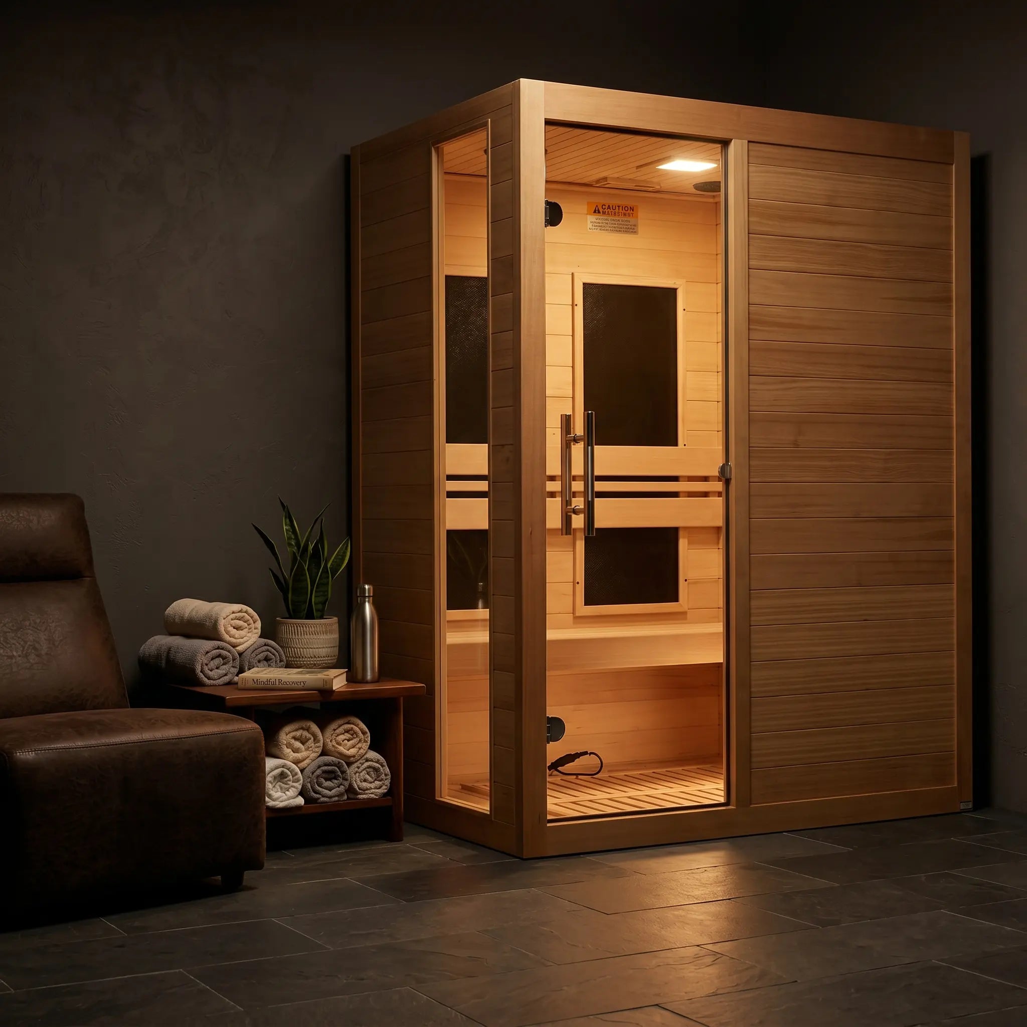 Dynamic Toscana 3-Person Low EMF Far Infrared Sauna