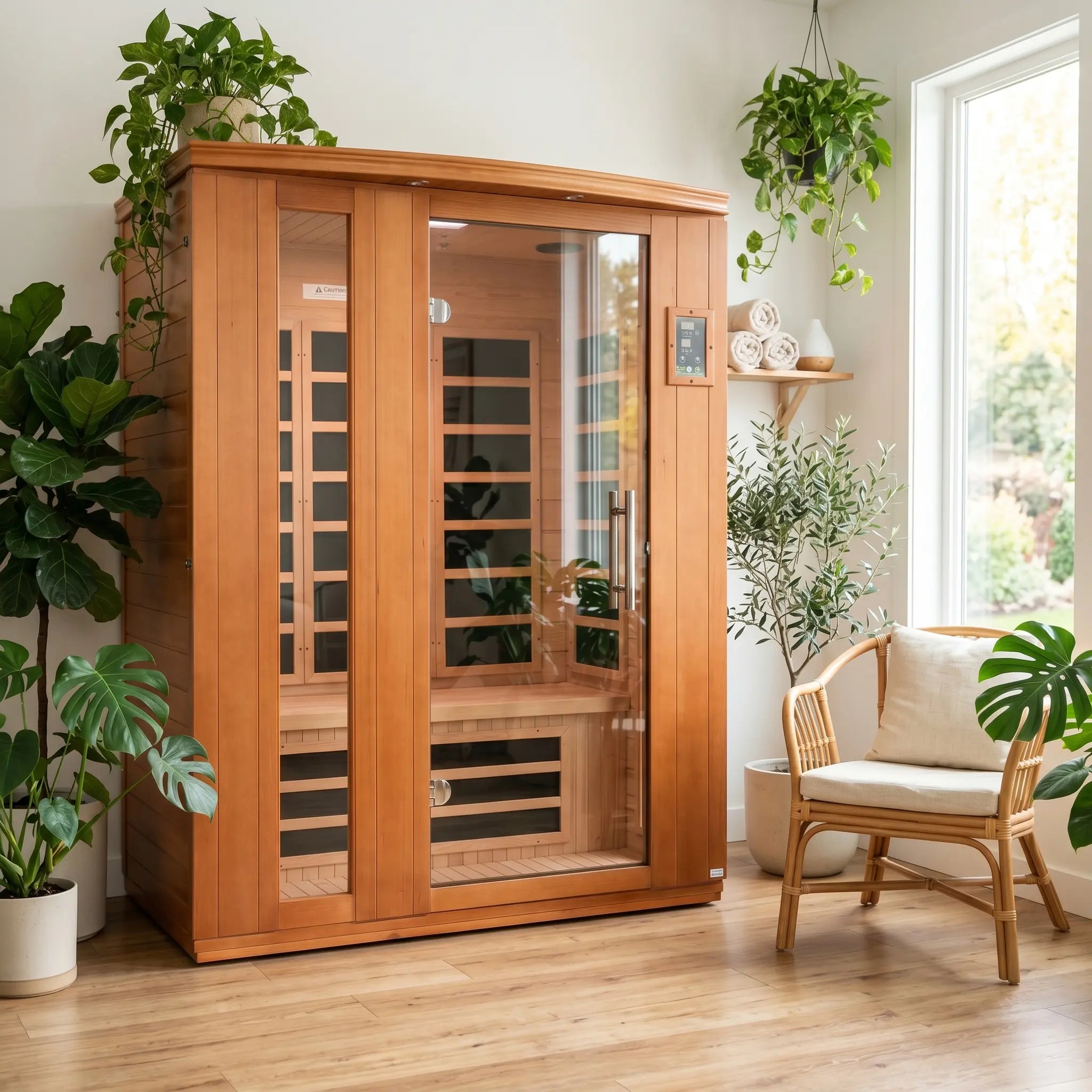 Dynamic Lugano 3 Person Low EMF Far Infrared Sauna