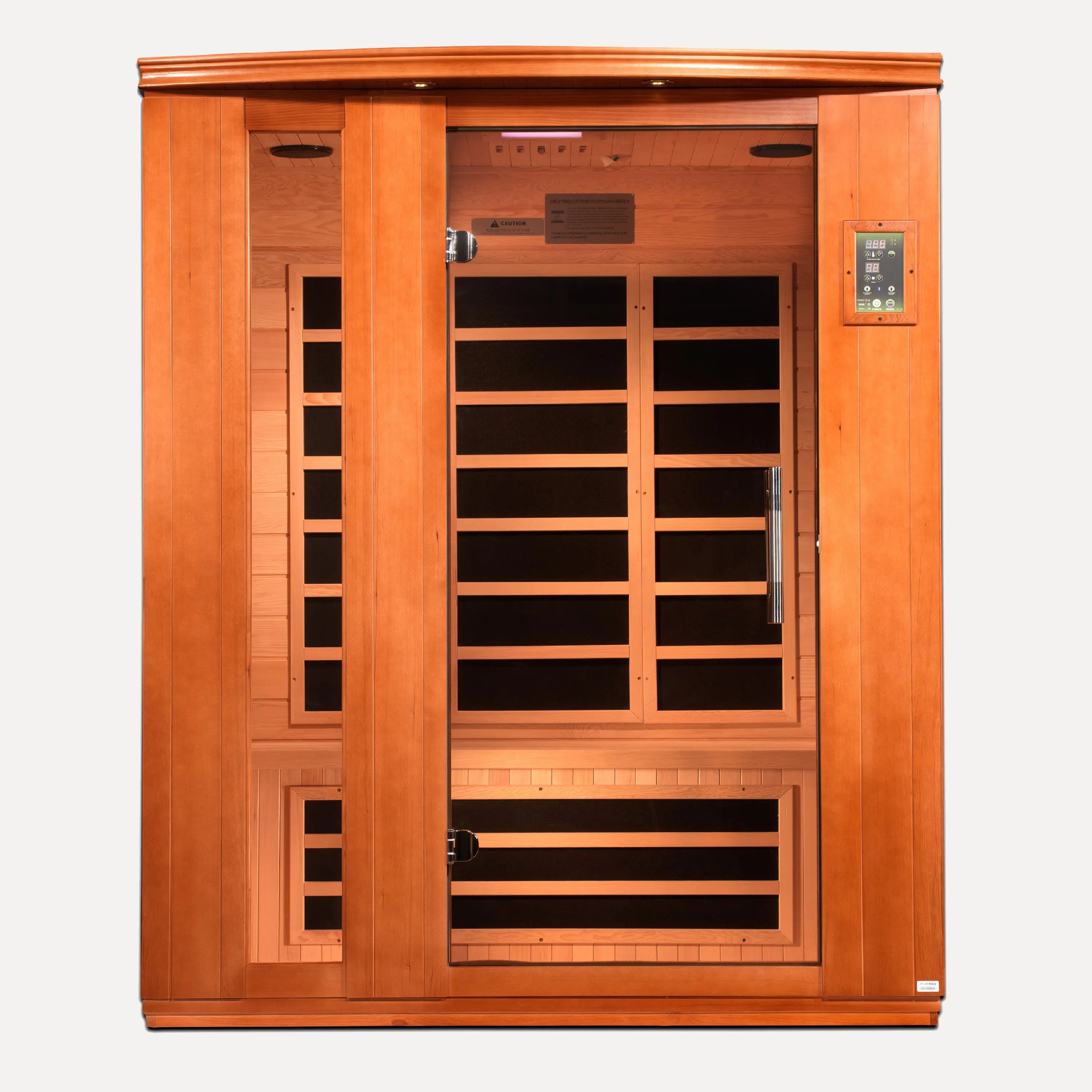 Dynamic Lugano Elite 3 Person Ultra Low EMF Far Infrared Sauna