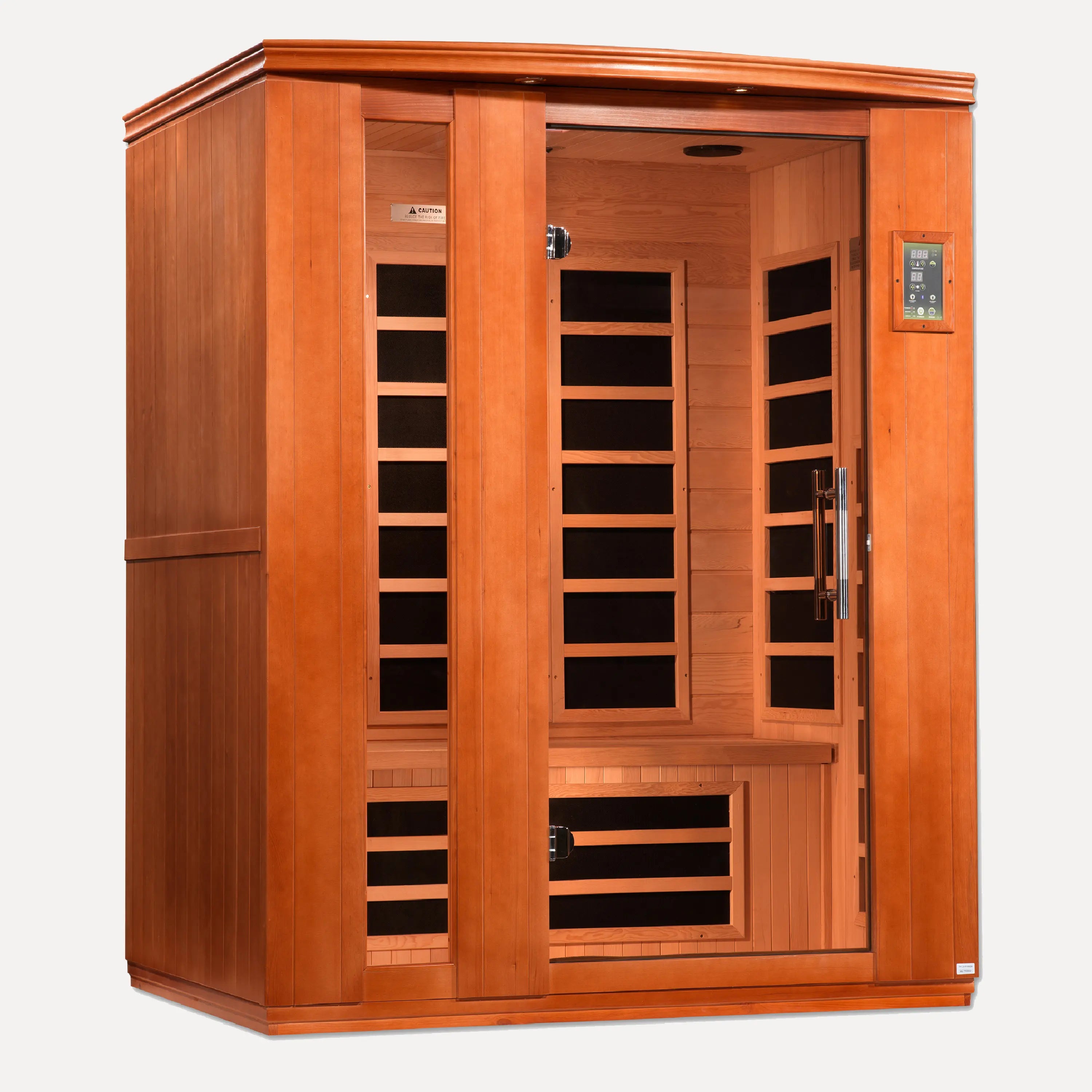 Dynamic Lugano Elite 3 Person Ultra Low EMF Far Infrared Sauna