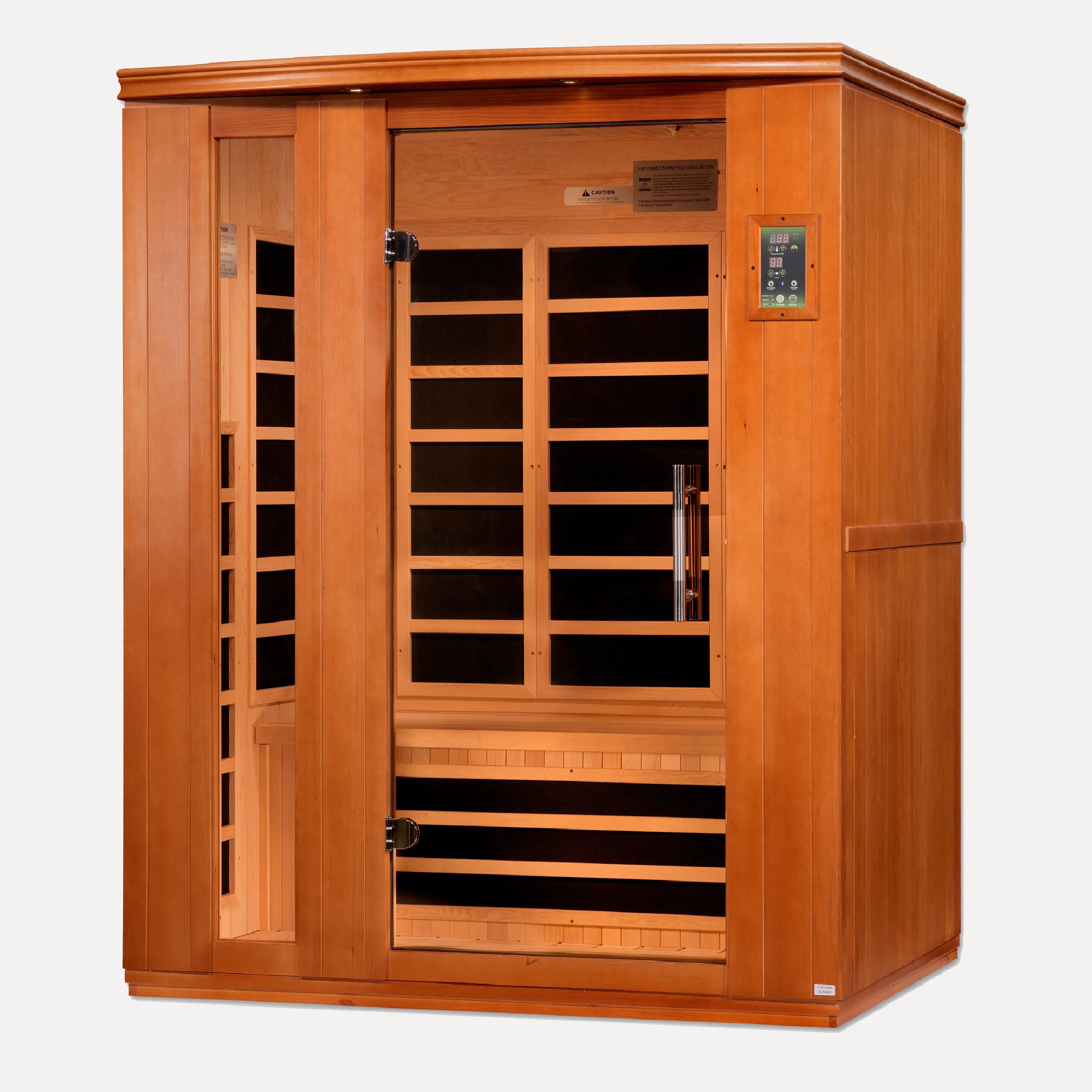 Dynamic Lugano Elite 3 Person Ultra Low EMF Far Infrared Sauna