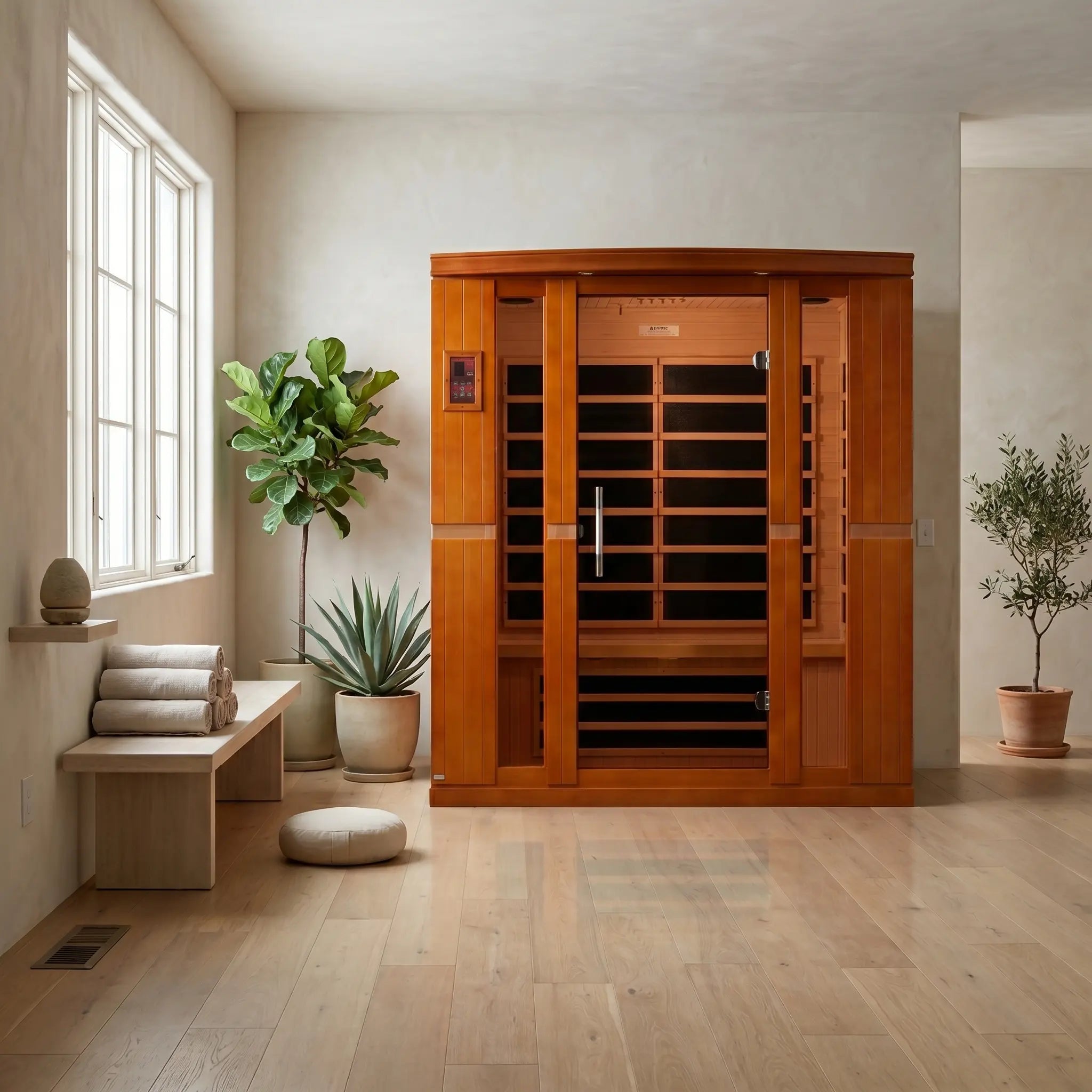 Dynamic Bergamo 4 Person Low EMF Far Infrared Sauna