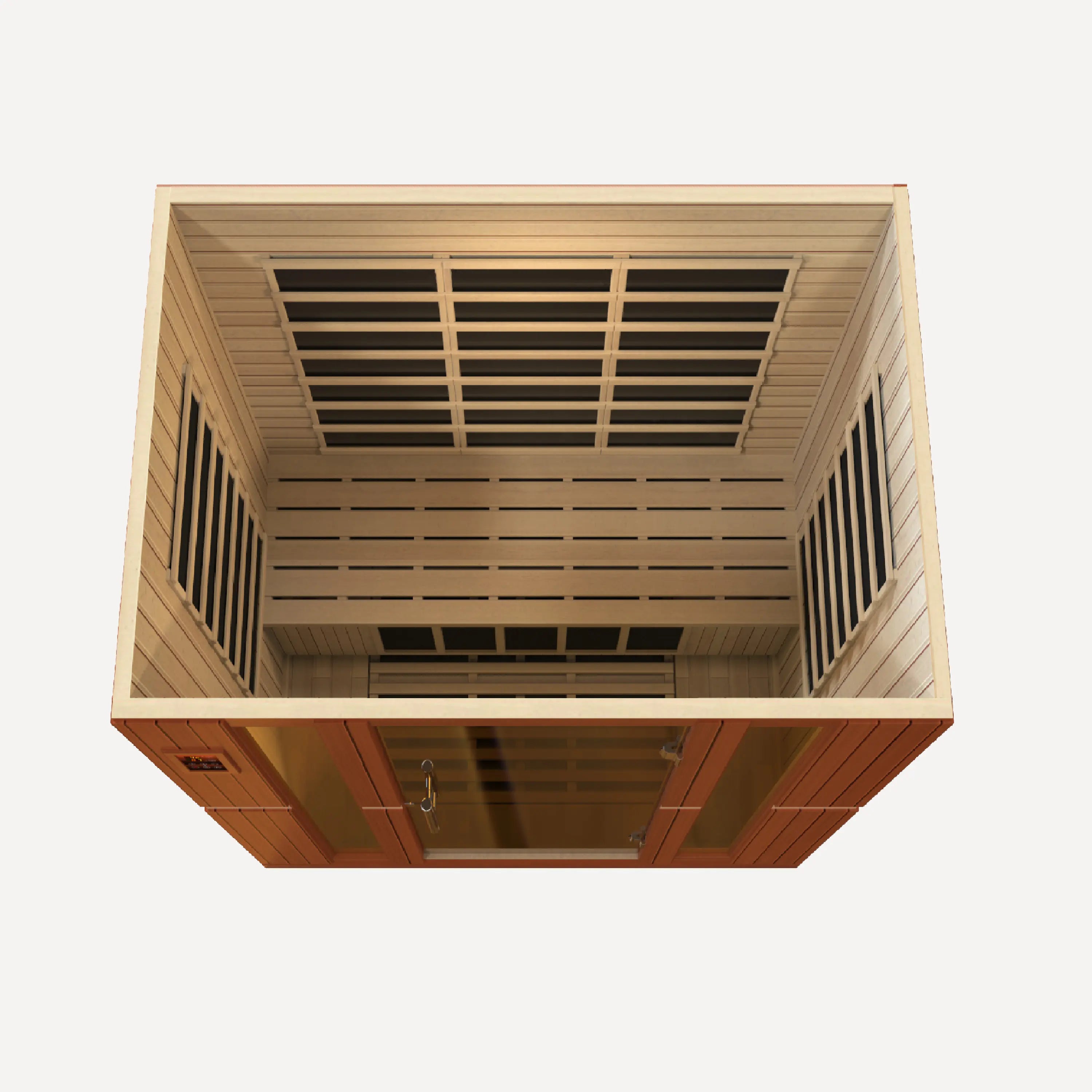 Dynamic Bergamo 4 Person Low EMF Far Infrared Sauna