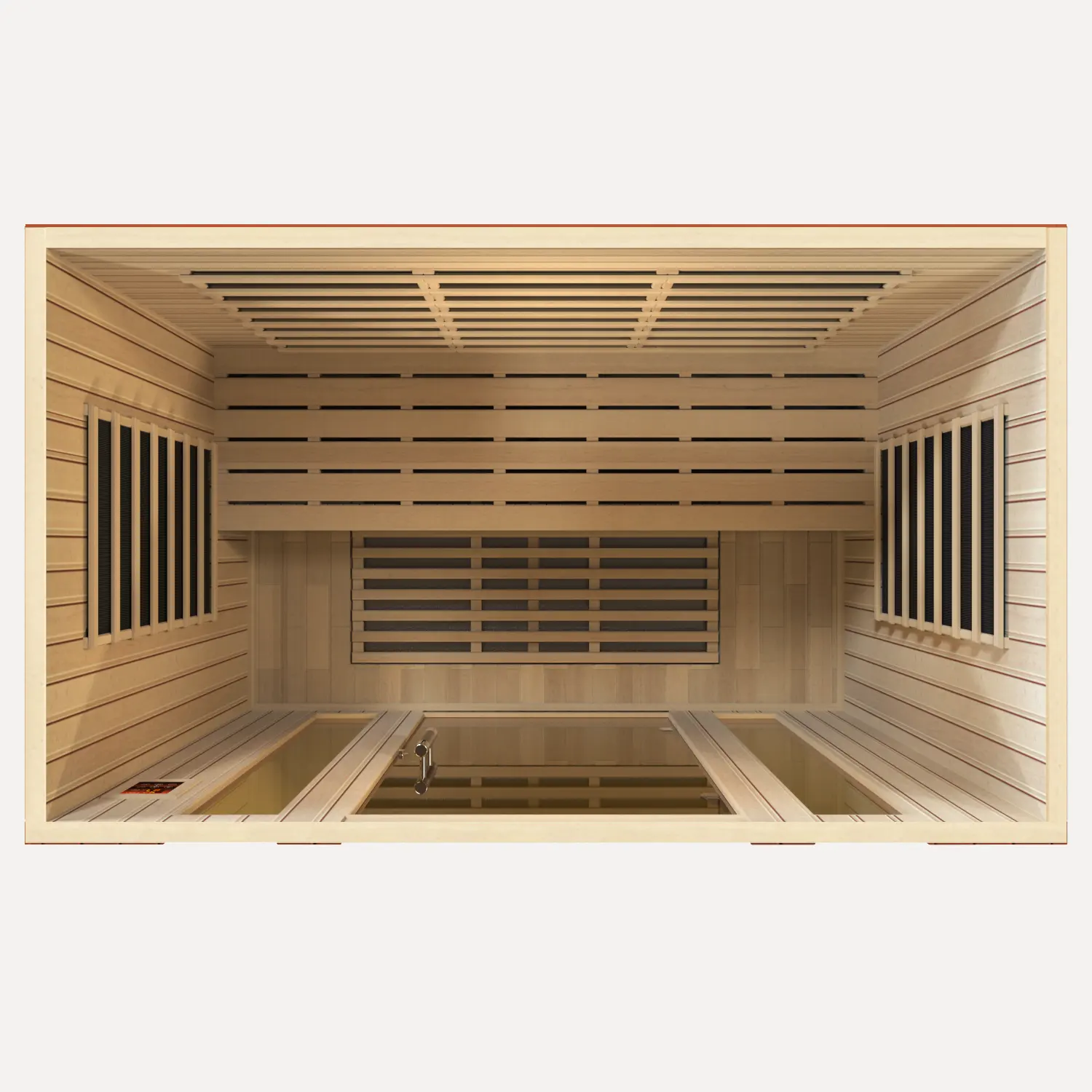 Dynamic Bergamo Elite 4 Person Ultra Low EMF Far Infrared Sauna