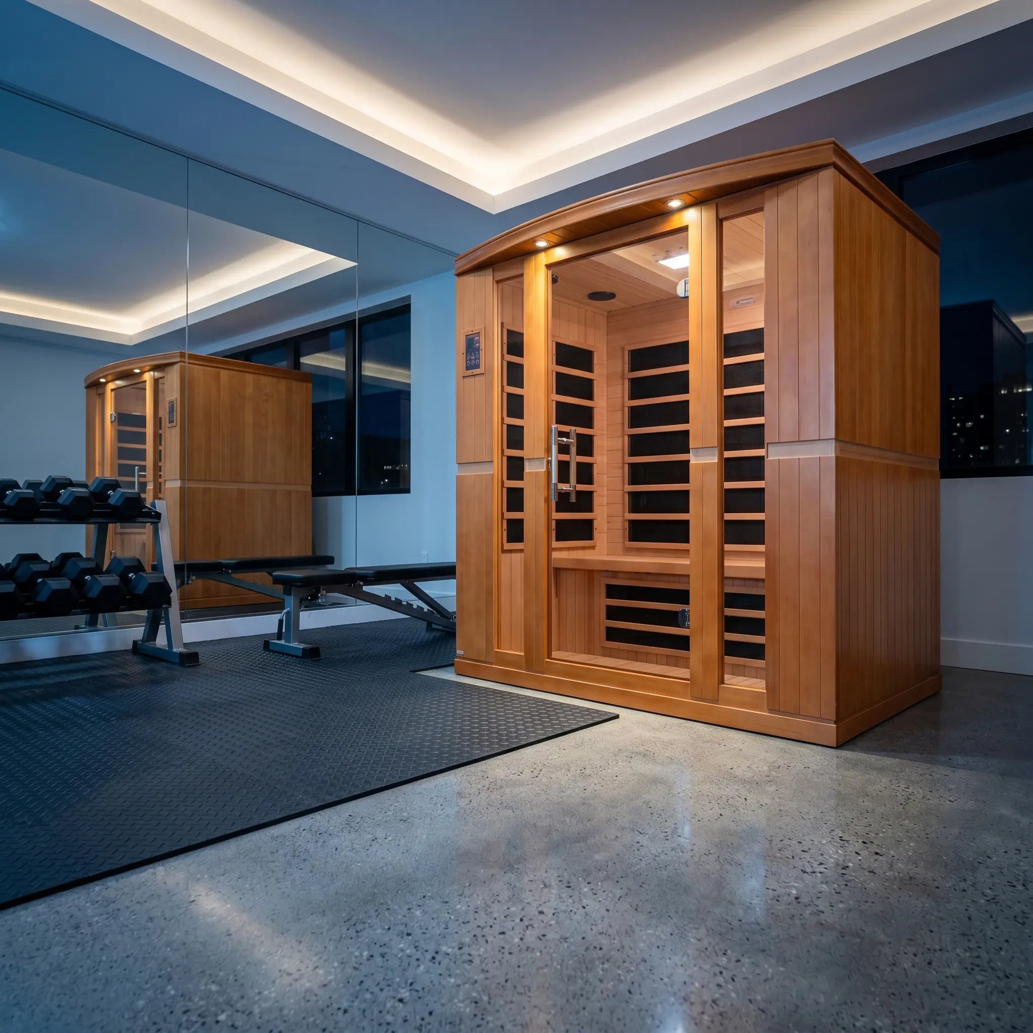 Dynamic Bergamo Elite 4 Person Ultra Low EMF Far Infrared Sauna