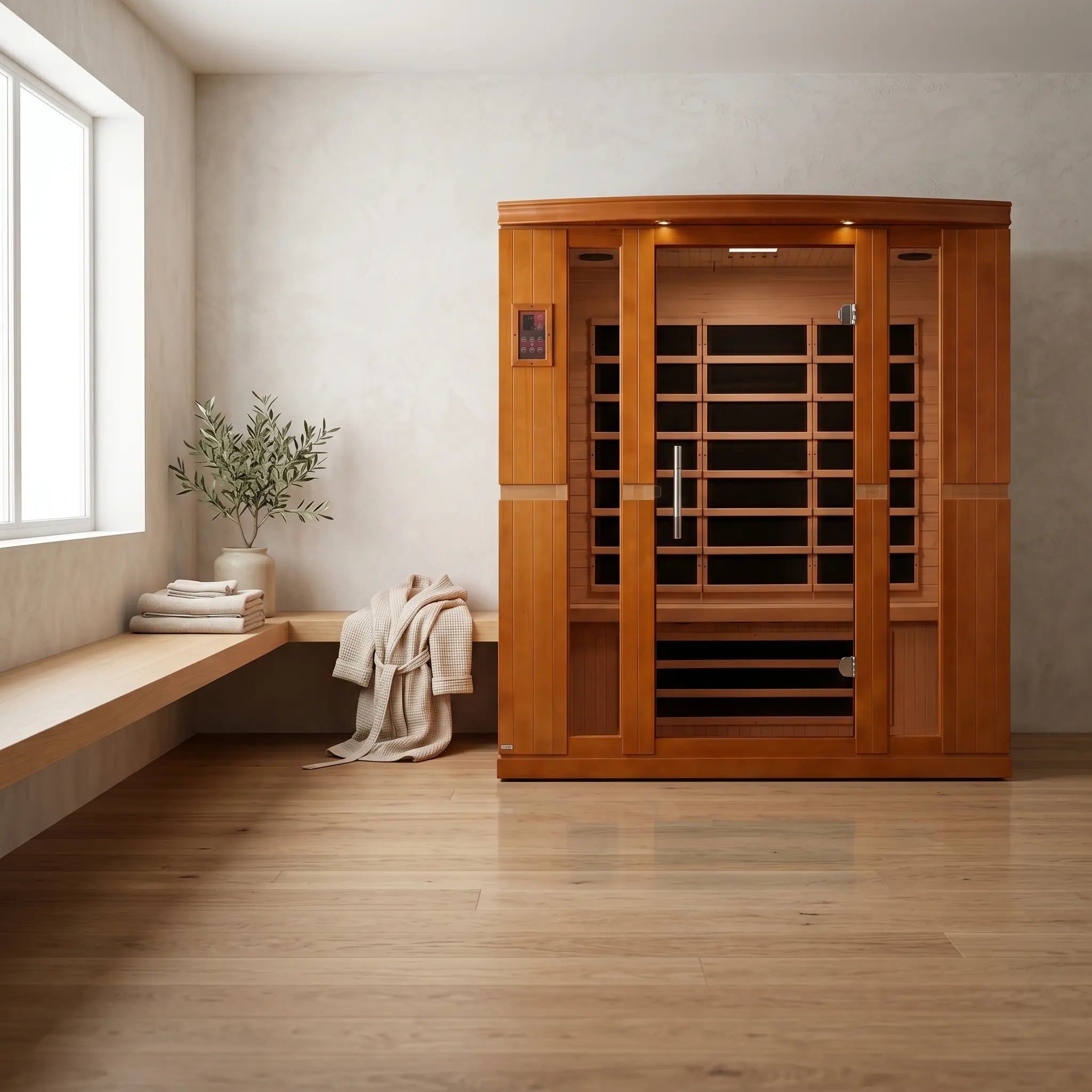 Dynamic Bergamo Elite 4 Person Ultra Low EMF Far Infrared Sauna