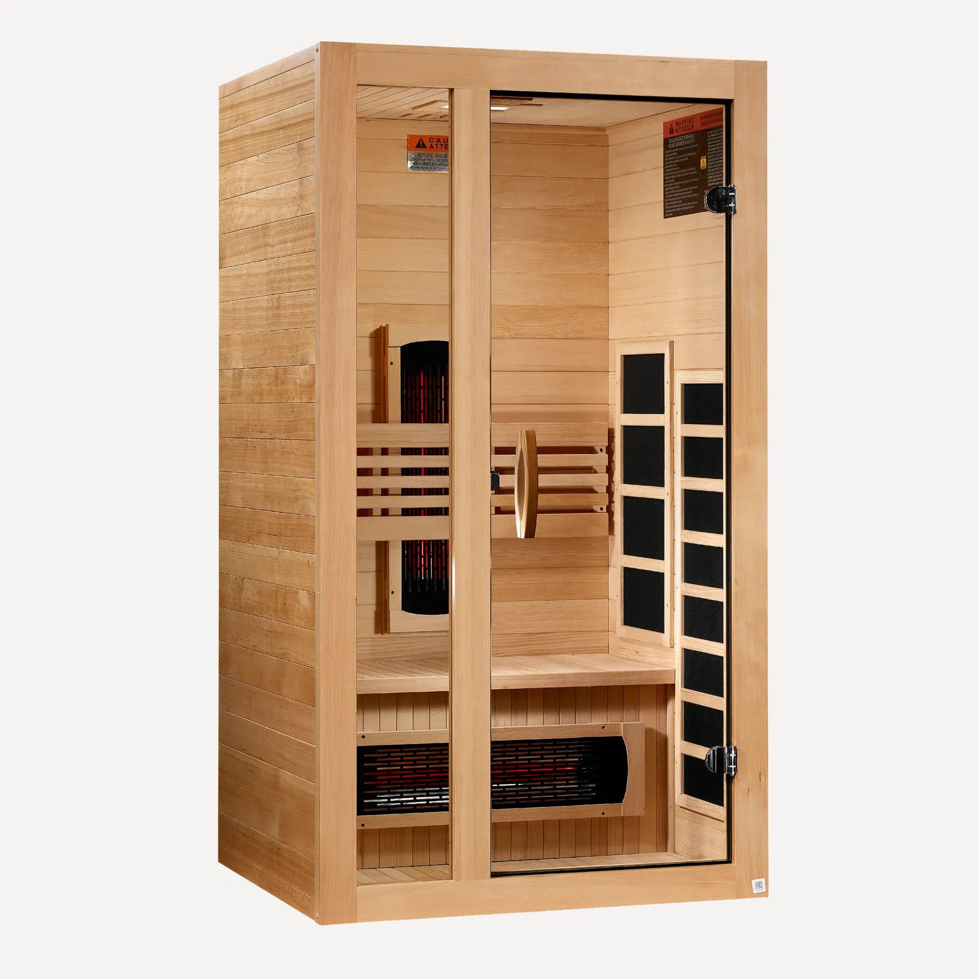 Dynamic Gracia 1-2 Person Full Spectrum Near Zero EMF Far Infrared Sauna