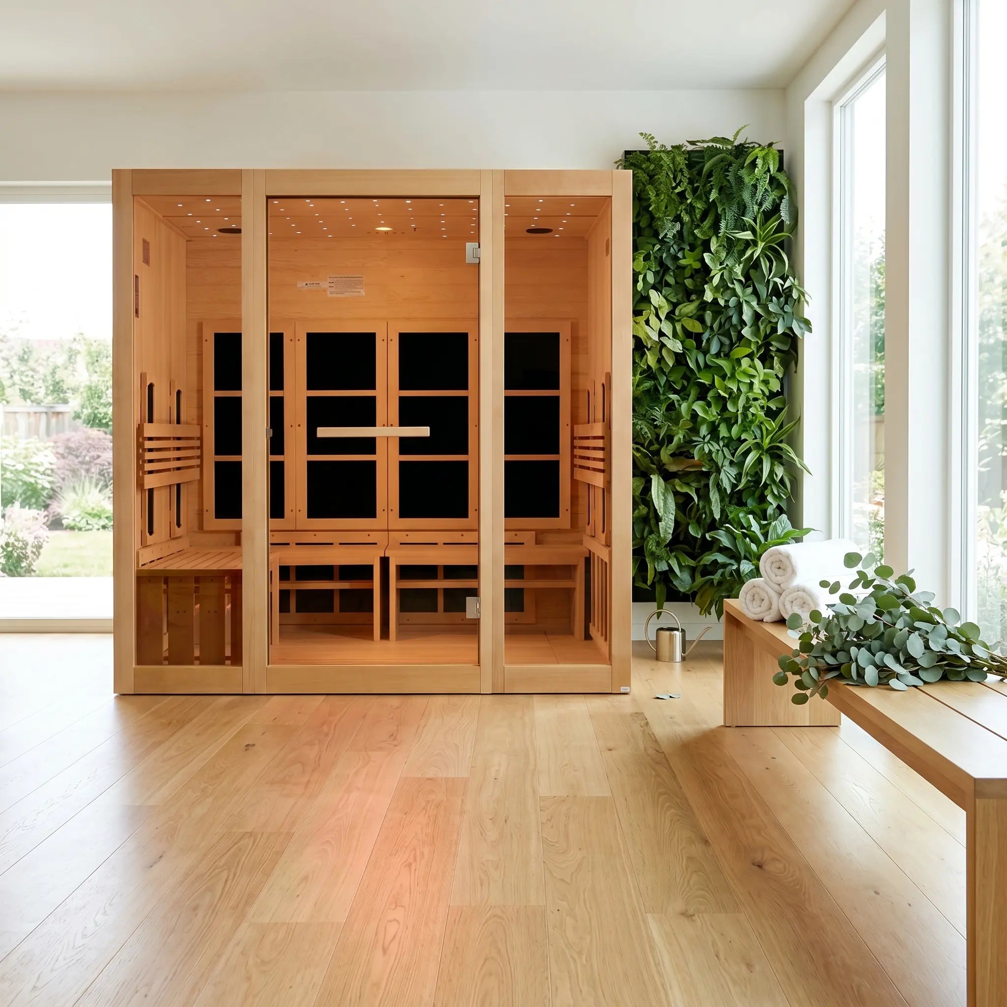 2026 Golden Designs Catalonia 8-Person Full Spectrum Sauna