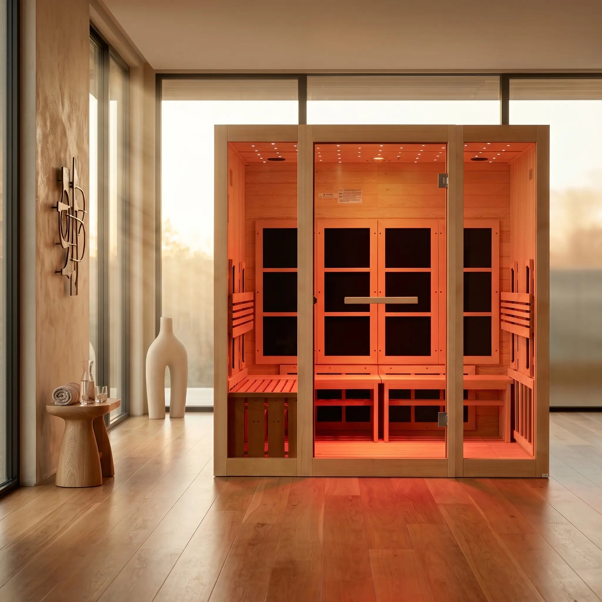 2026 Golden Designs Catalonia 8-Person Full Spectrum Sauna