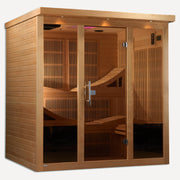 Golden Designs Monaco 6-Person Near Zero EMF Infrared Sauna