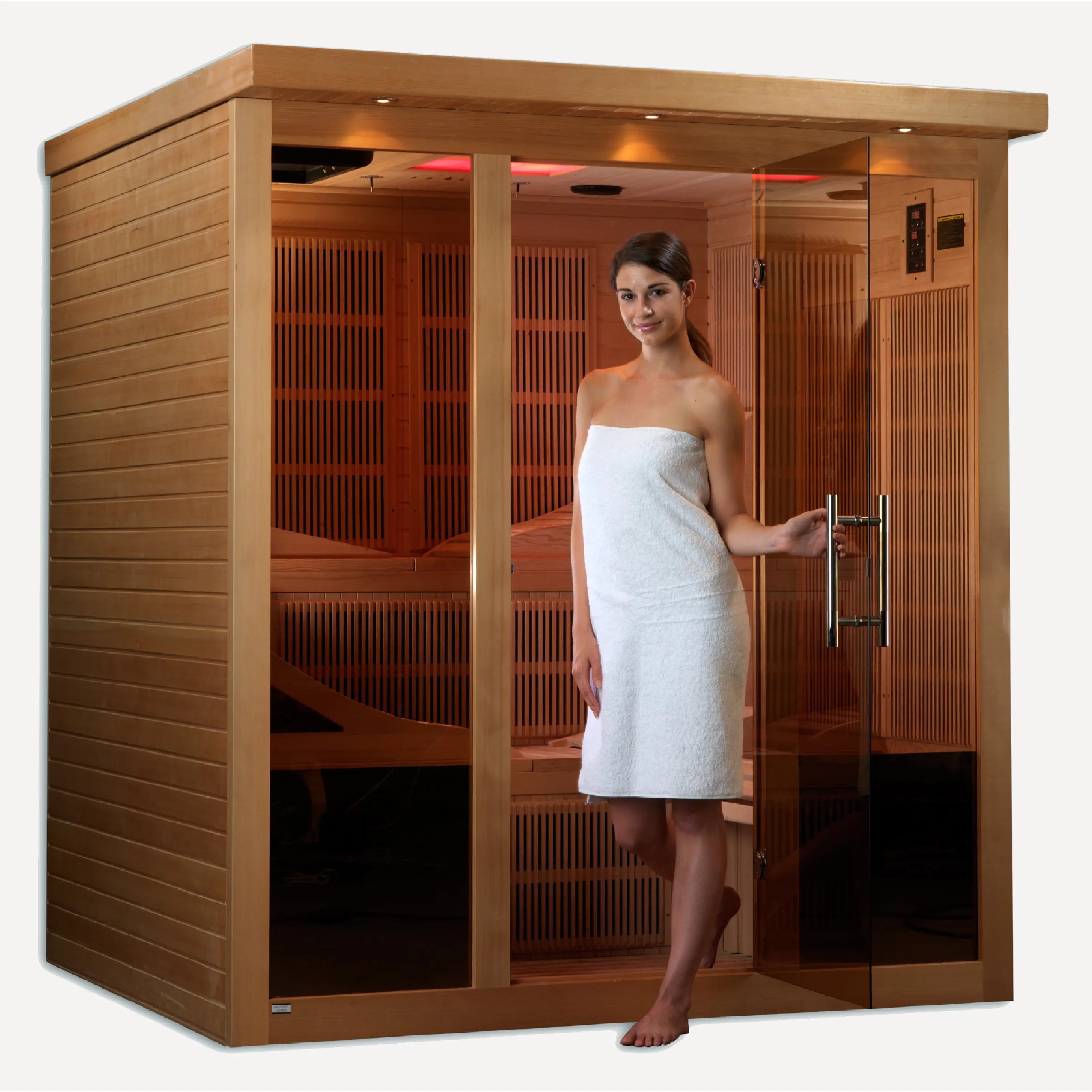 Golden Designs Monaco 6-Person Near Zero EMF Infrared Sauna