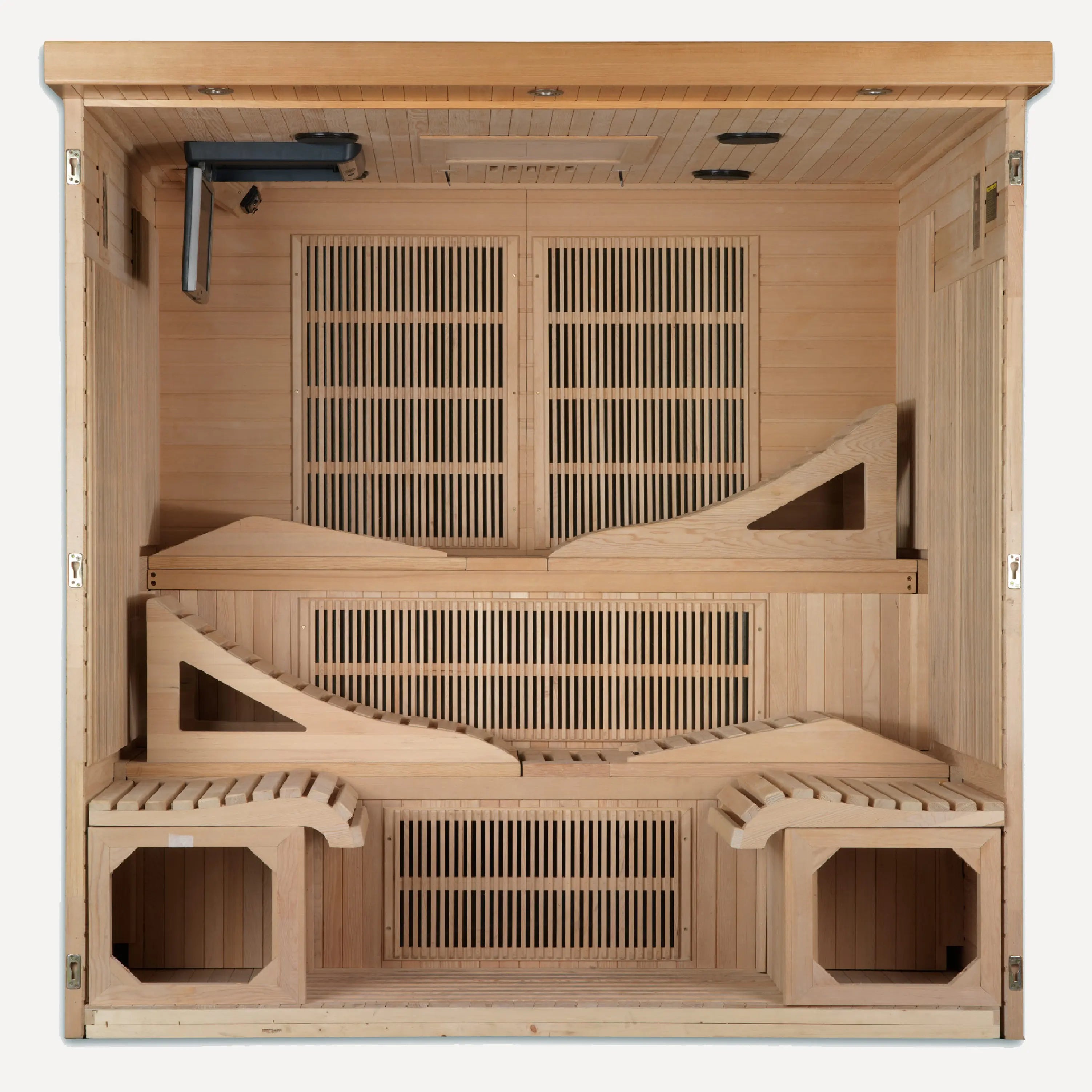 Golden Designs Monaco 6-Person Near Zero EMF Infrared Sauna