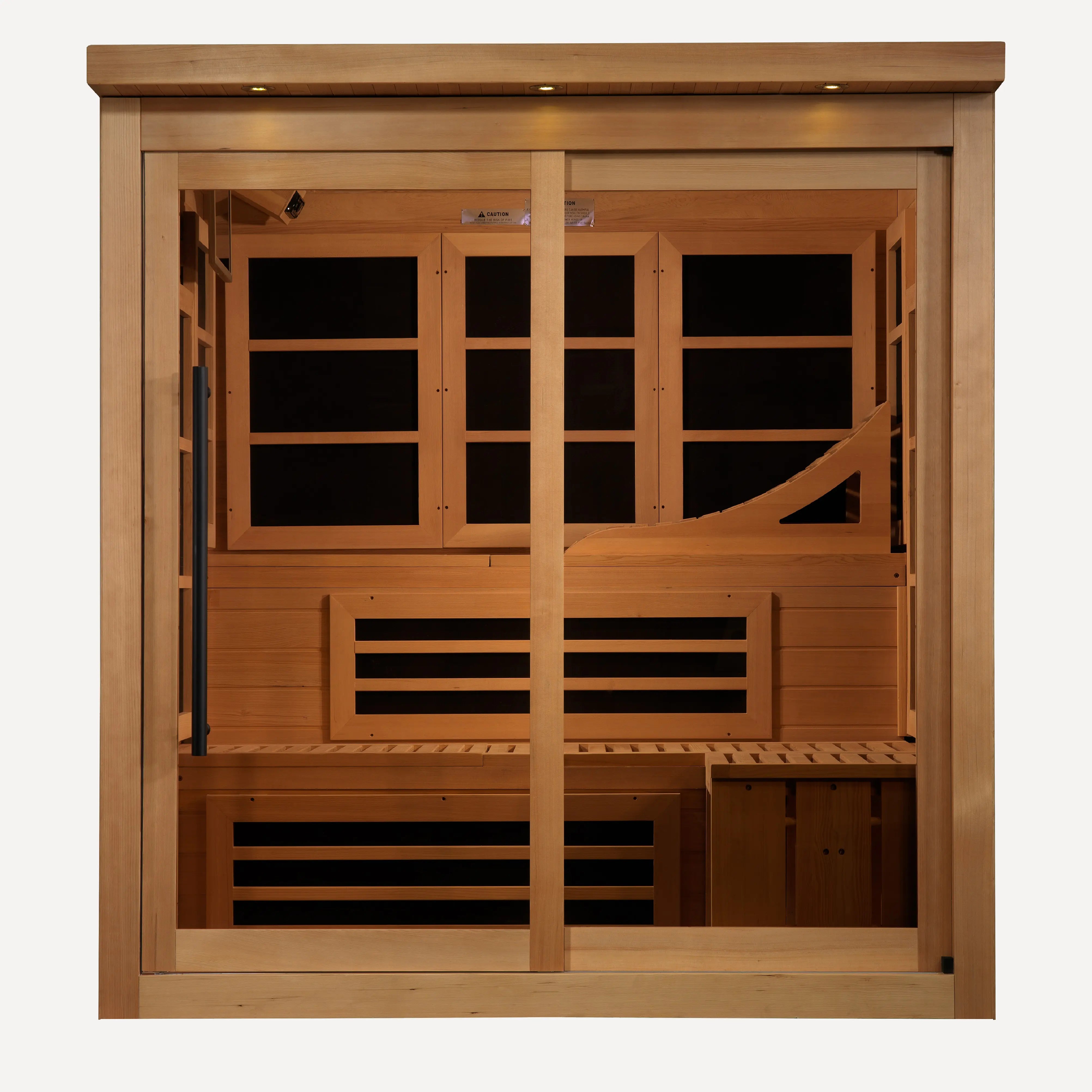 Golden Designs Monaco Limited Edition 6-Person Near Zero EMF Sauna