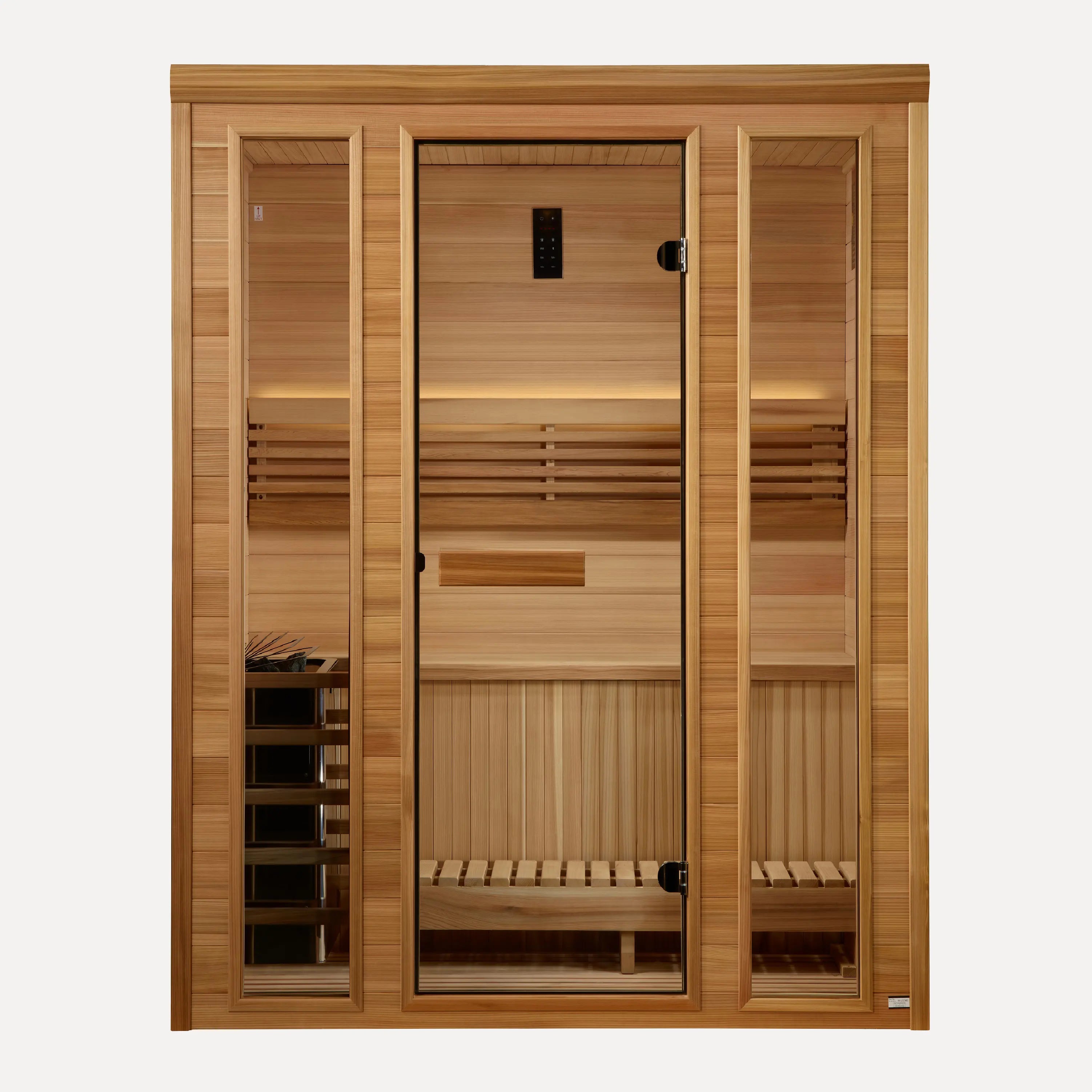 Golden Designs Andermatt Edition 2-3 Person Indoor Traditional Steam Sauna