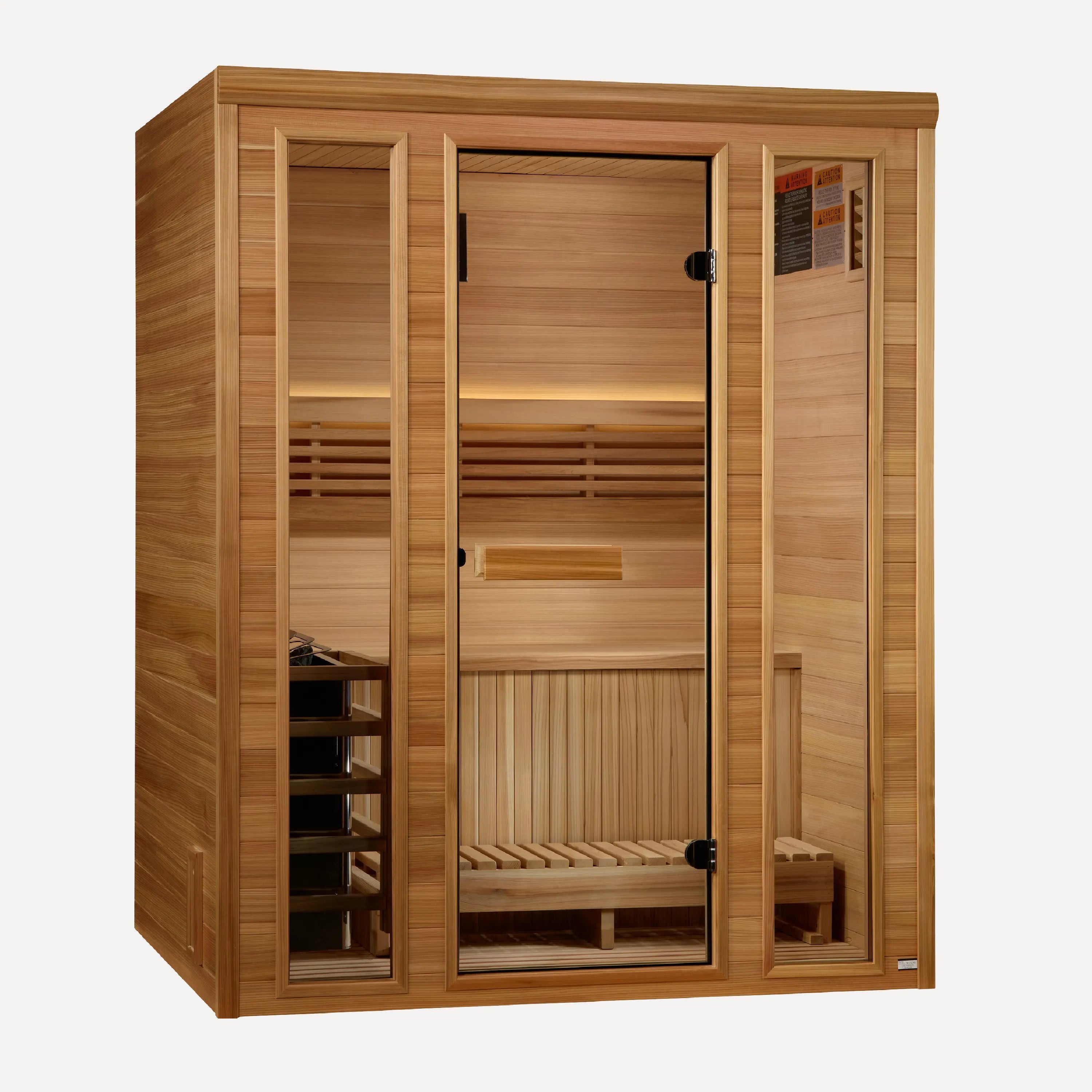 Golden Designs Andermatt Edition 2-3 Person Indoor Traditional Steam Sauna