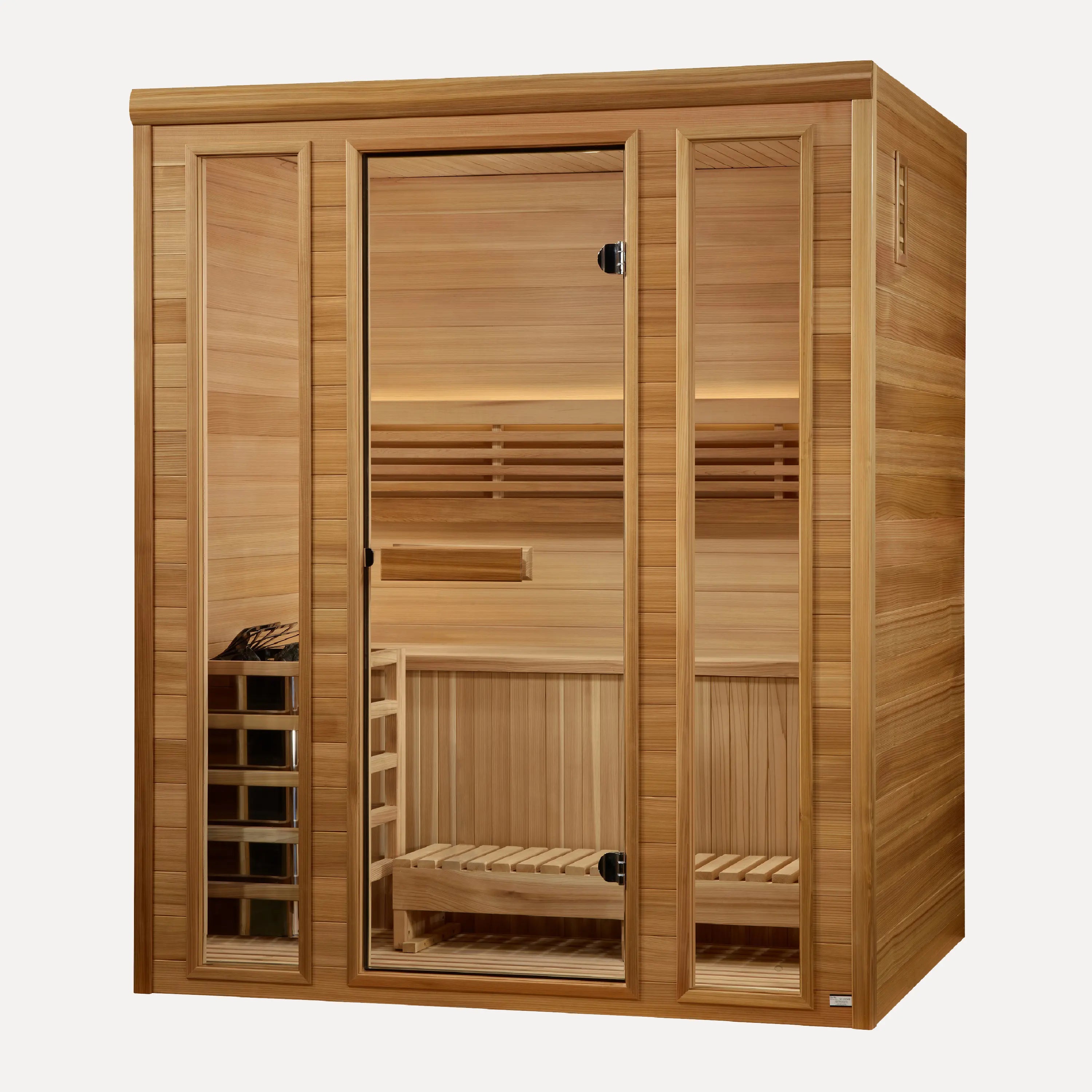 Golden Designs Andermatt Edition 2-3 Person Indoor Traditional Steam Sauna