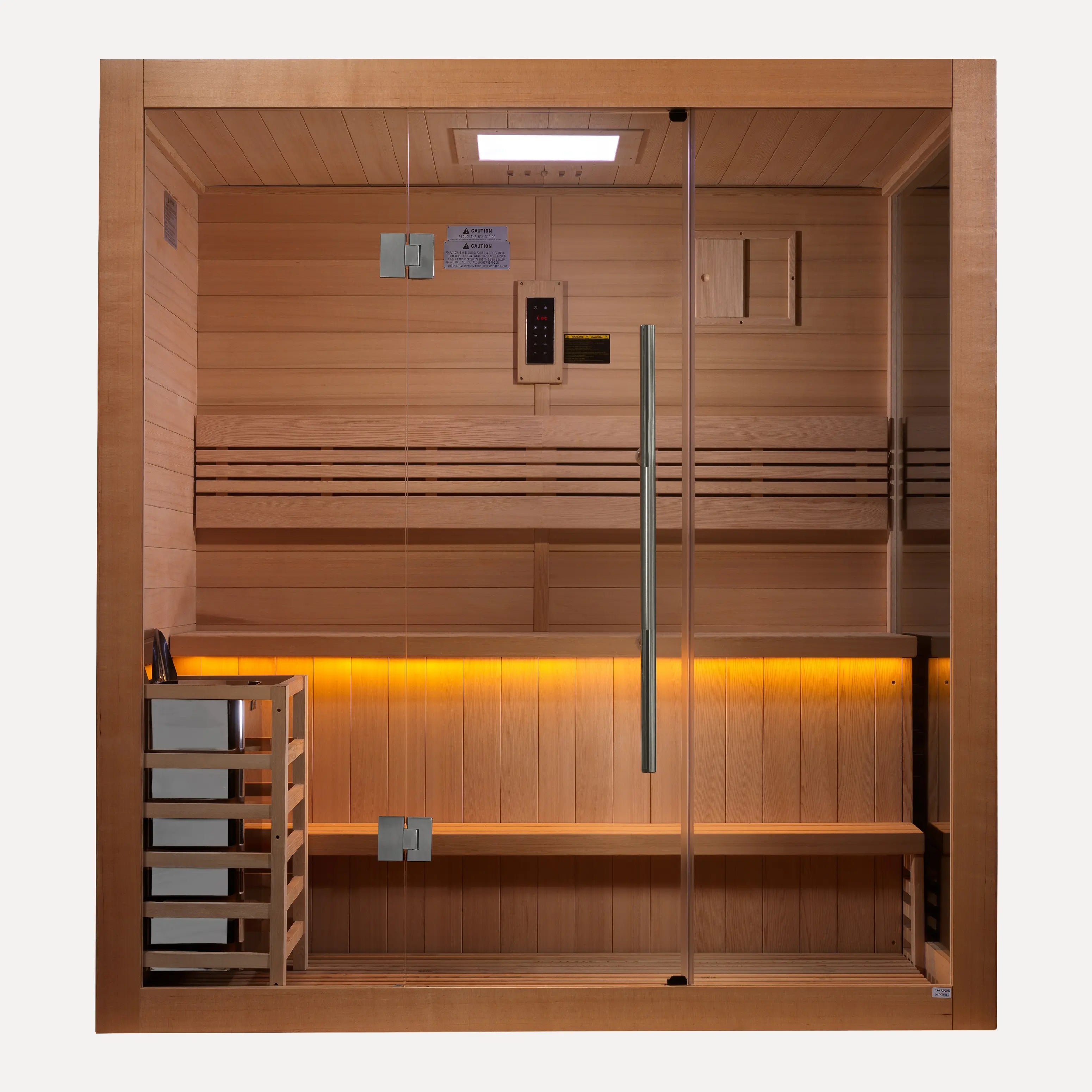 Golden Designs Forssa 3-Person Indoor Traditional Sauna