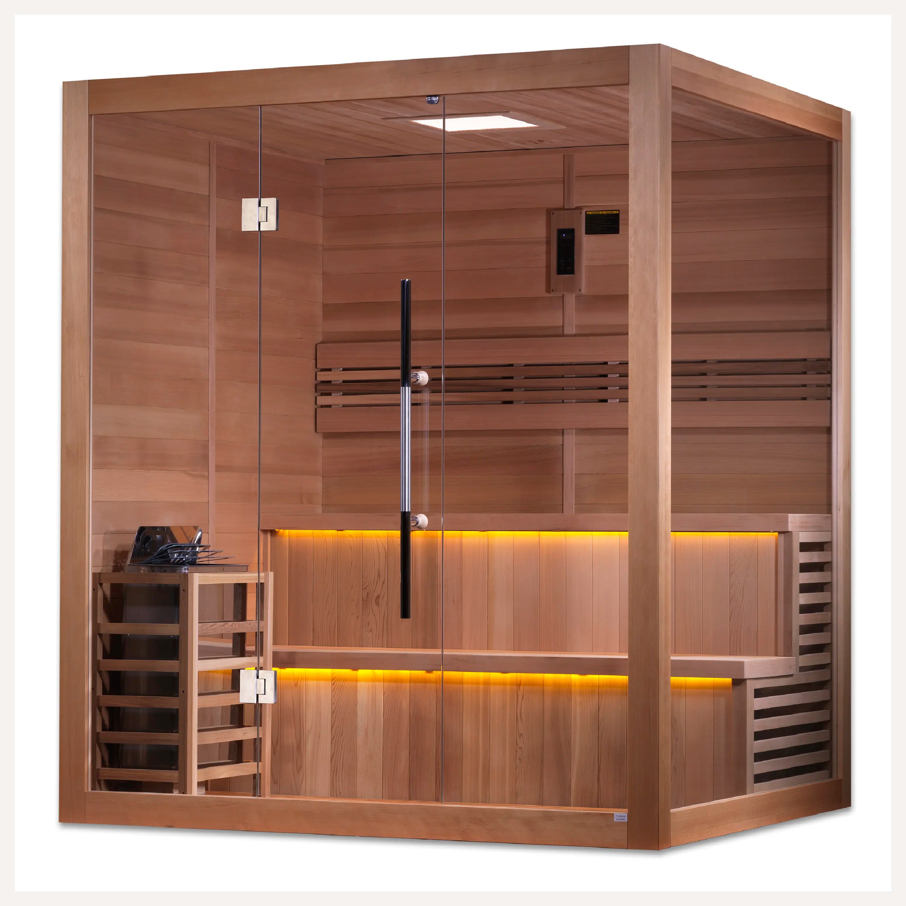 Golden Designs Kuusamo 6-Person Indoor Traditional Sauna