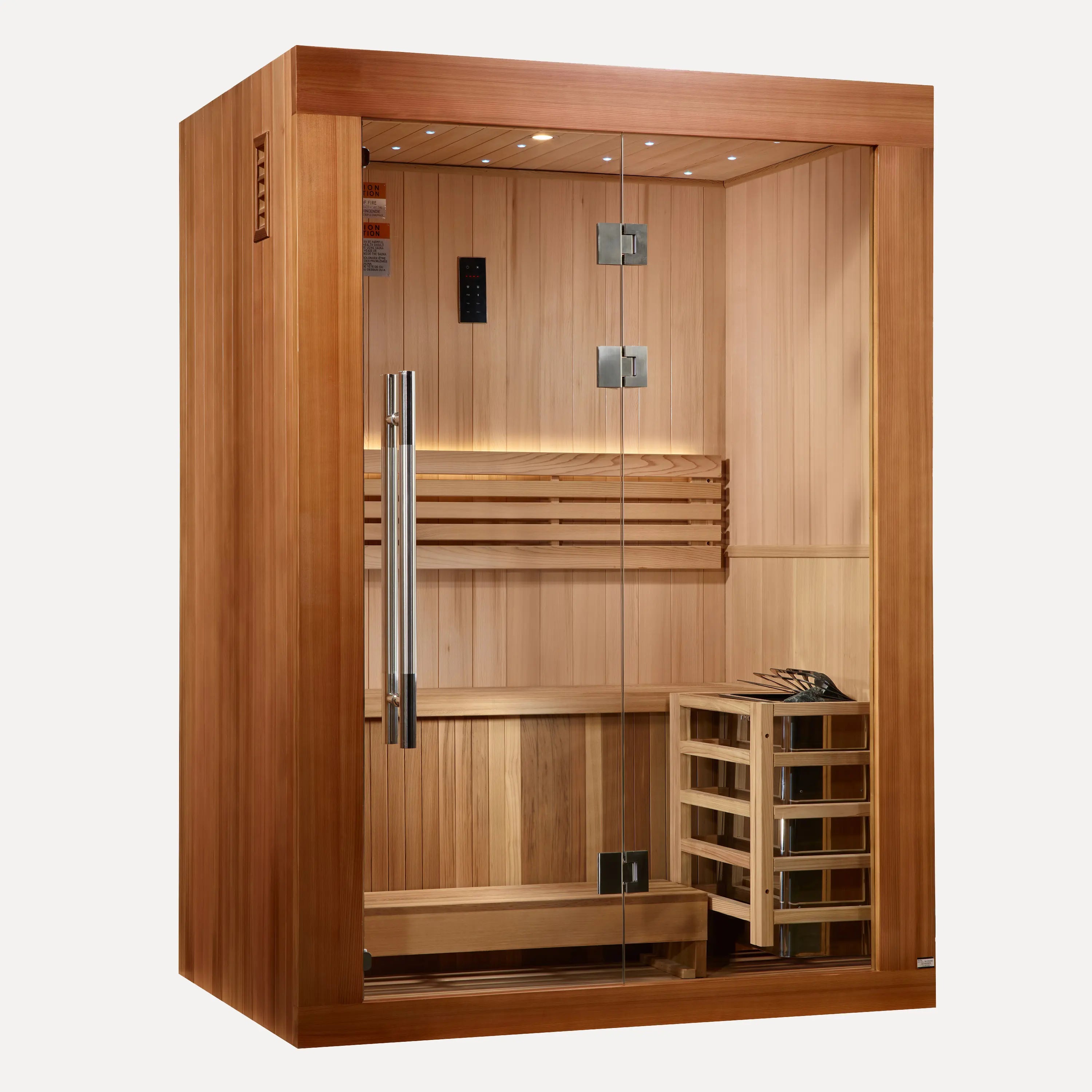 Golden Designs Sundsvall Edition 2-Person Indoor Traditional Sauna
