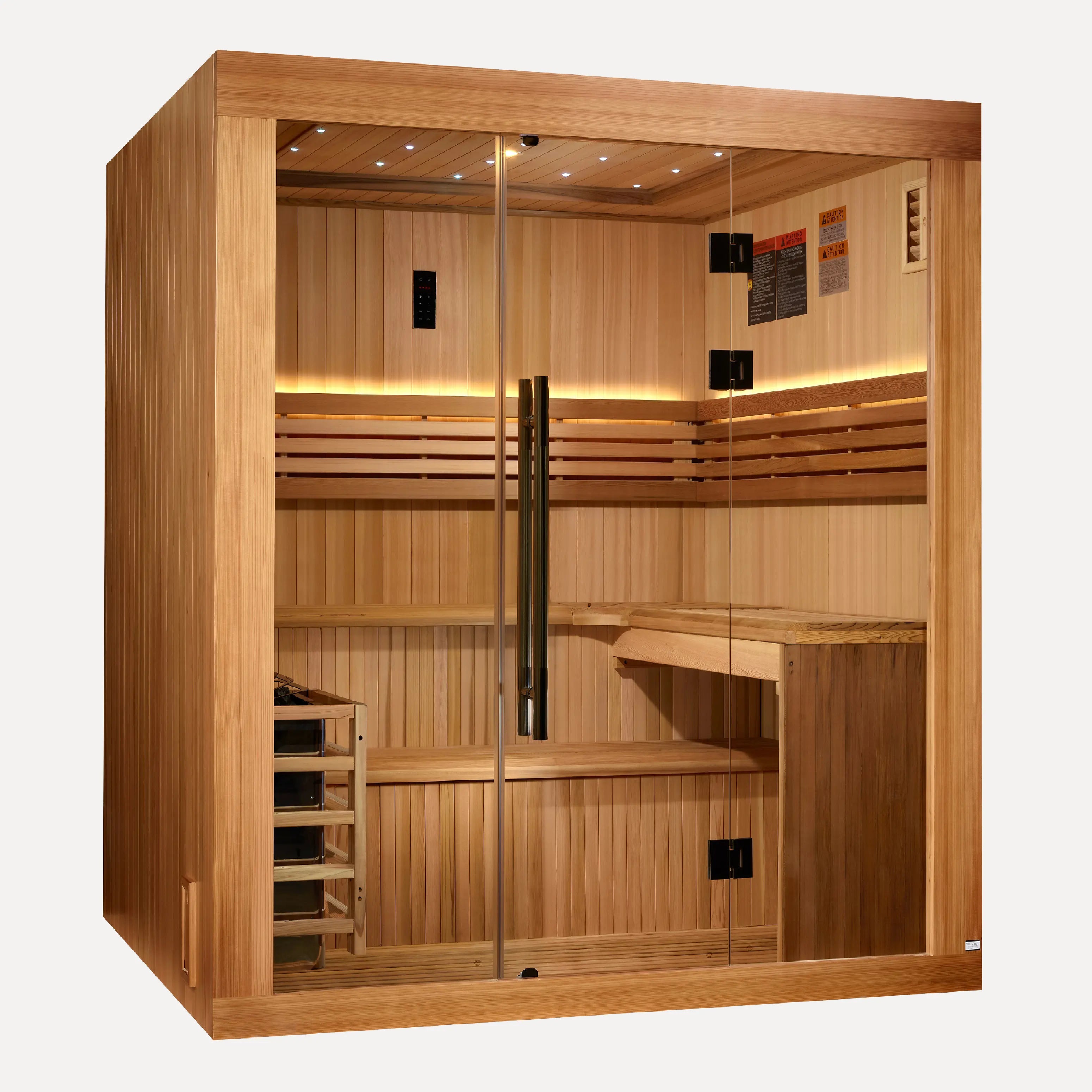 Golden Designs Osla Edition 6-Person Indoor Traditional Sauna
