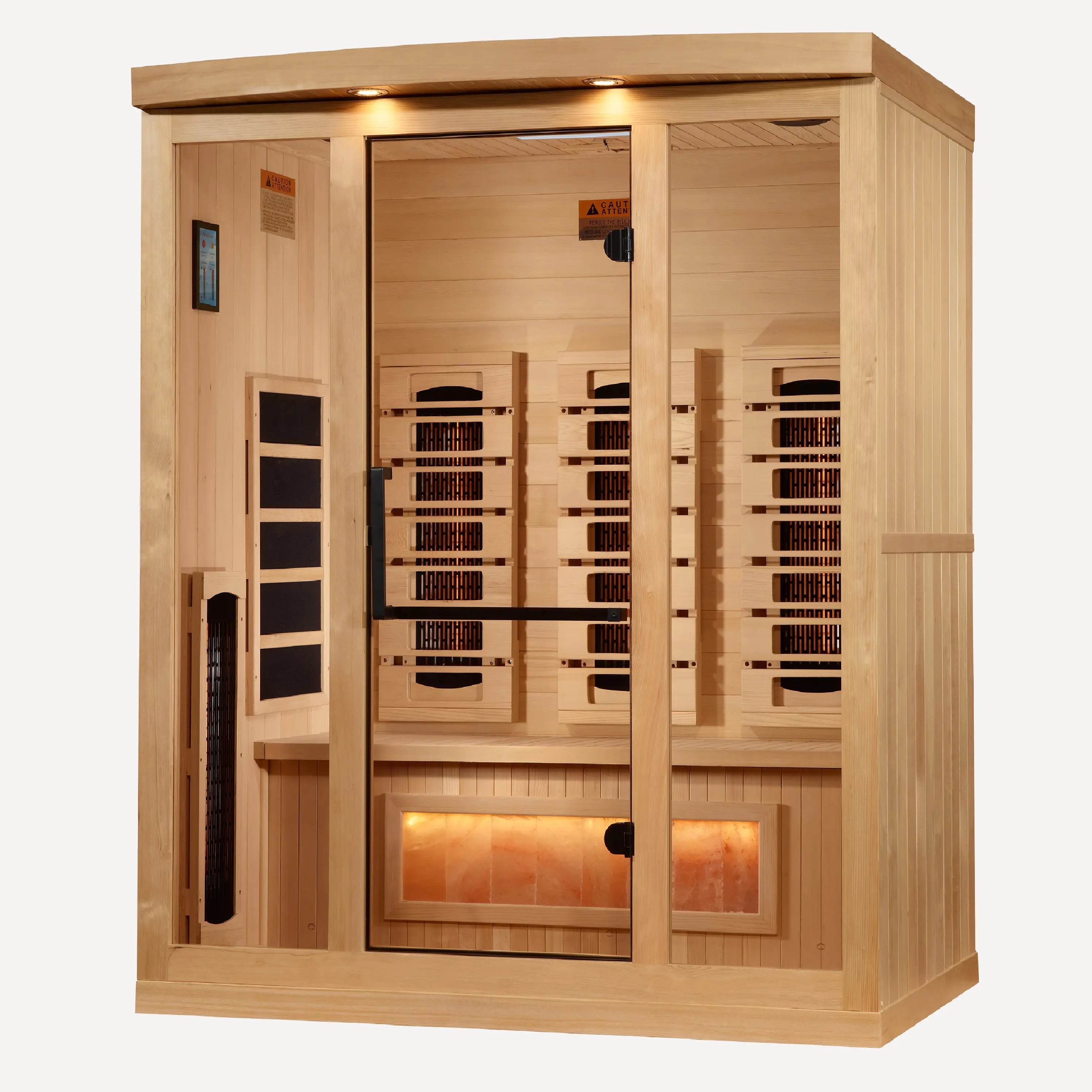 Golden Designs Reserve 3-Person Full Spectrum Sauna