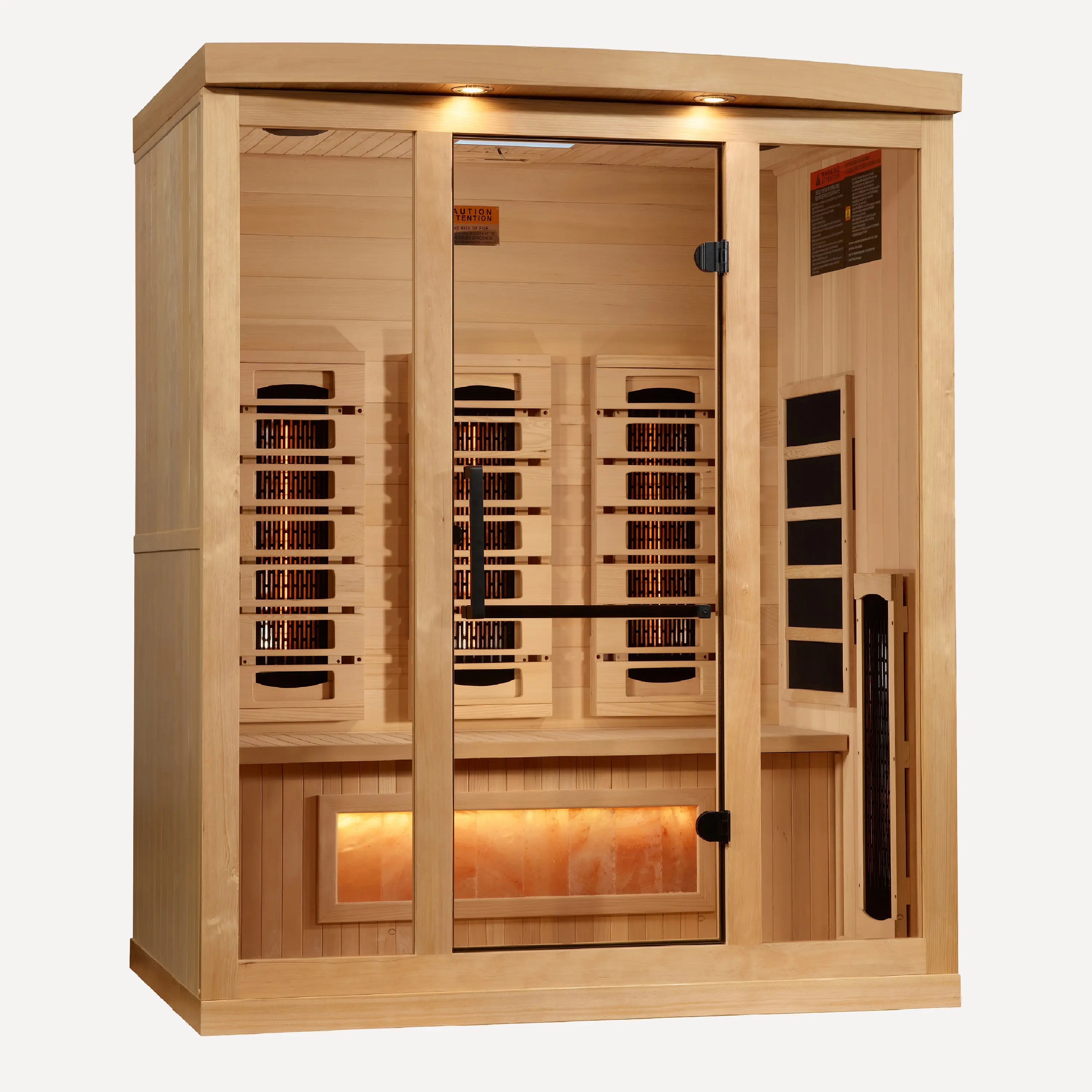 Golden Designs Reserve 3-Person Full Spectrum Sauna
