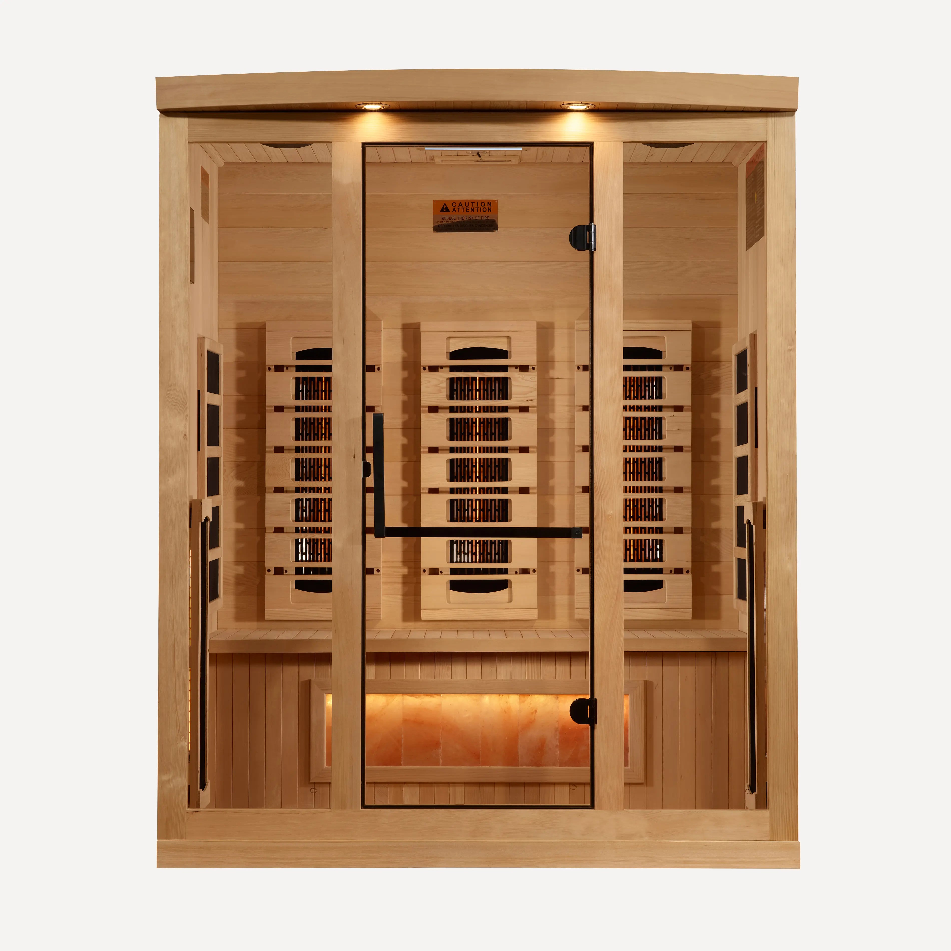 Golden Designs Reserve 3-Person Full Spectrum Sauna