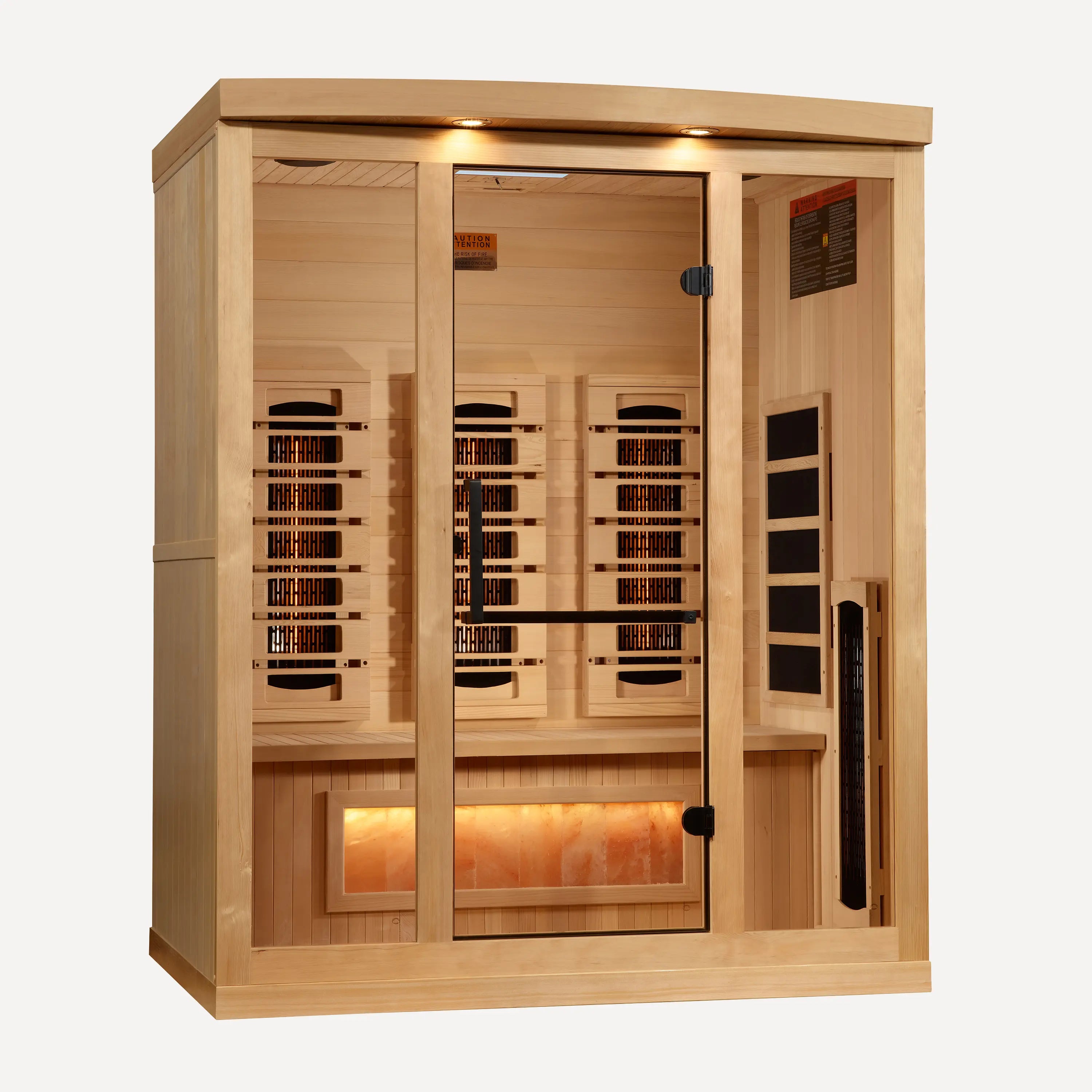 Golden Designs Reserve 3-Person Full Spectrum Sauna