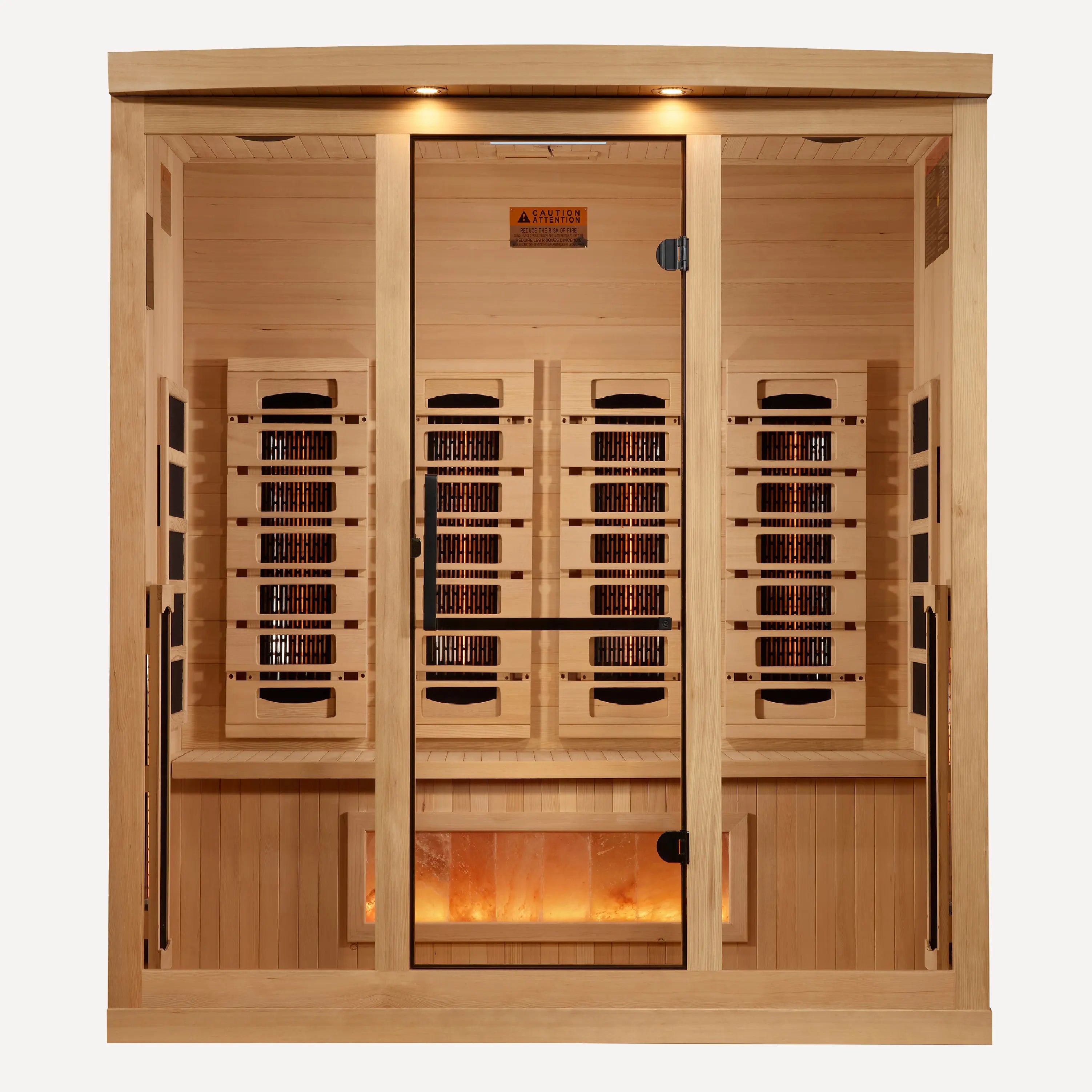 Golden Designs Reserve 4-Person Full Spectrum Sauna
