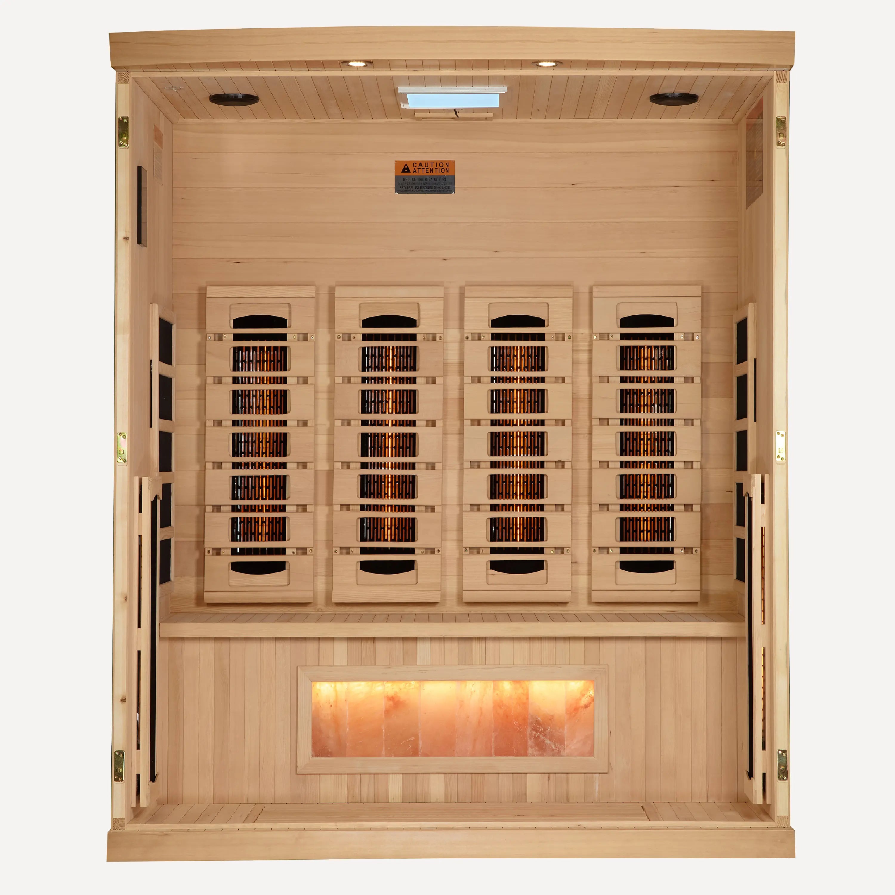 Golden Designs Reserve 4-Person Full Spectrum Sauna